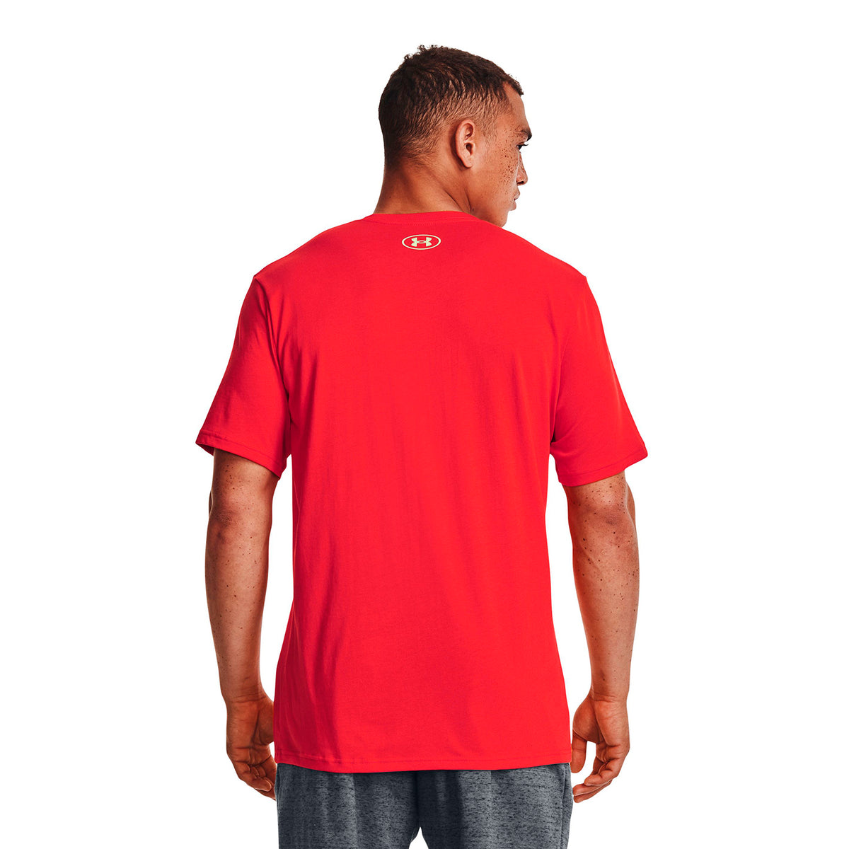 Polera Manga Corta UA Team Issue Wordmark para Hombre