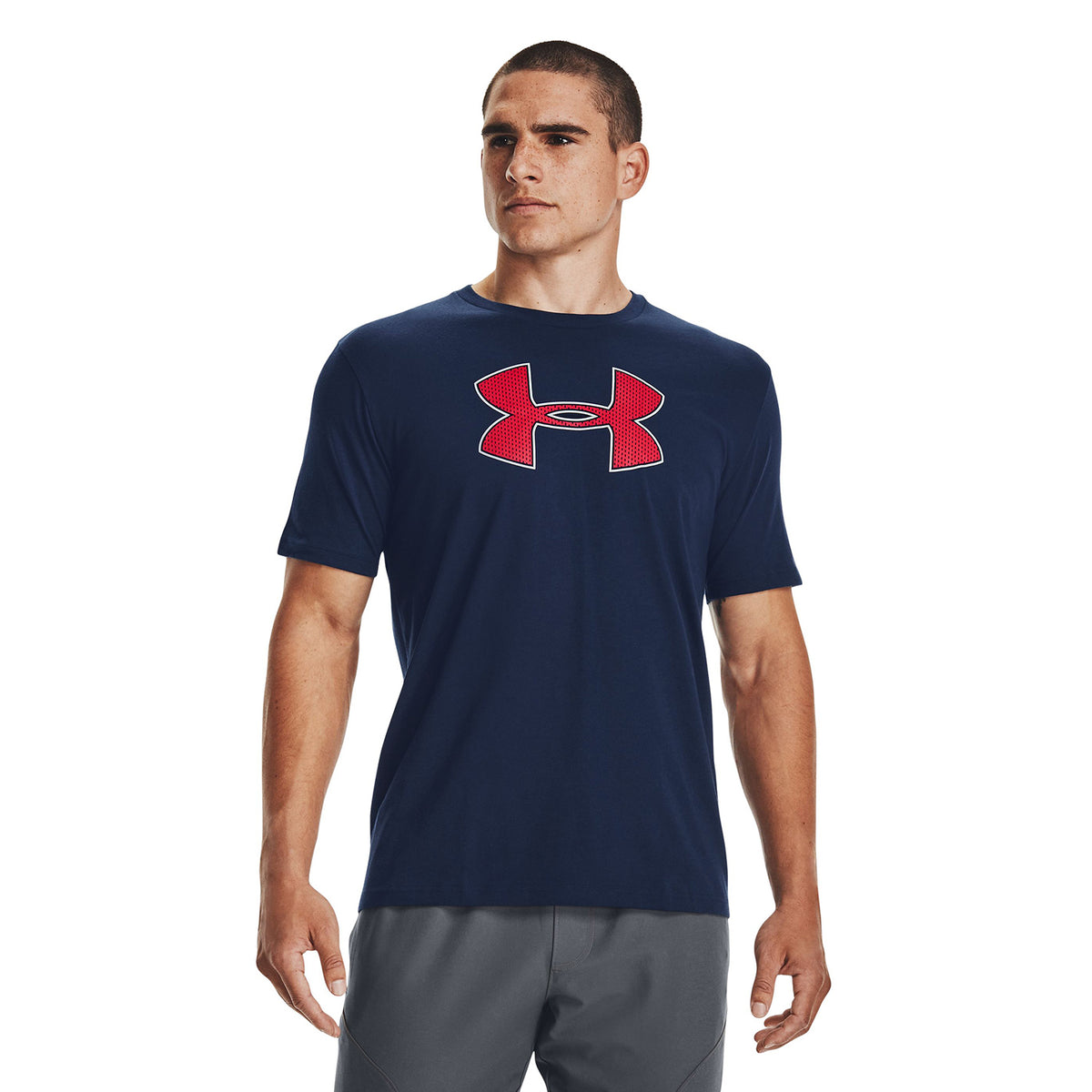 Polera Manga Corta UA Big Logo para Hombre