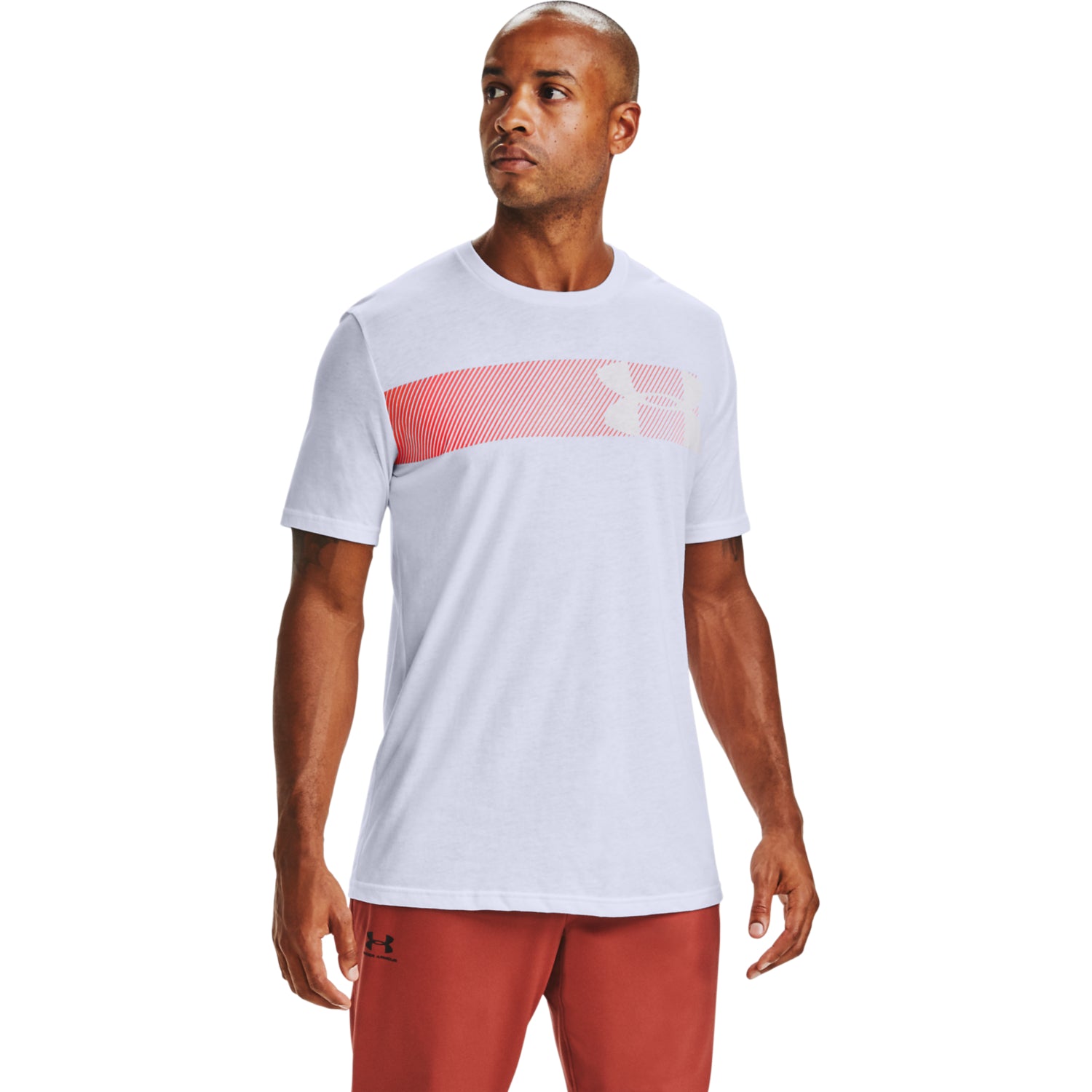 Polera Manga Corta UA Fast Left Chest para Hombre