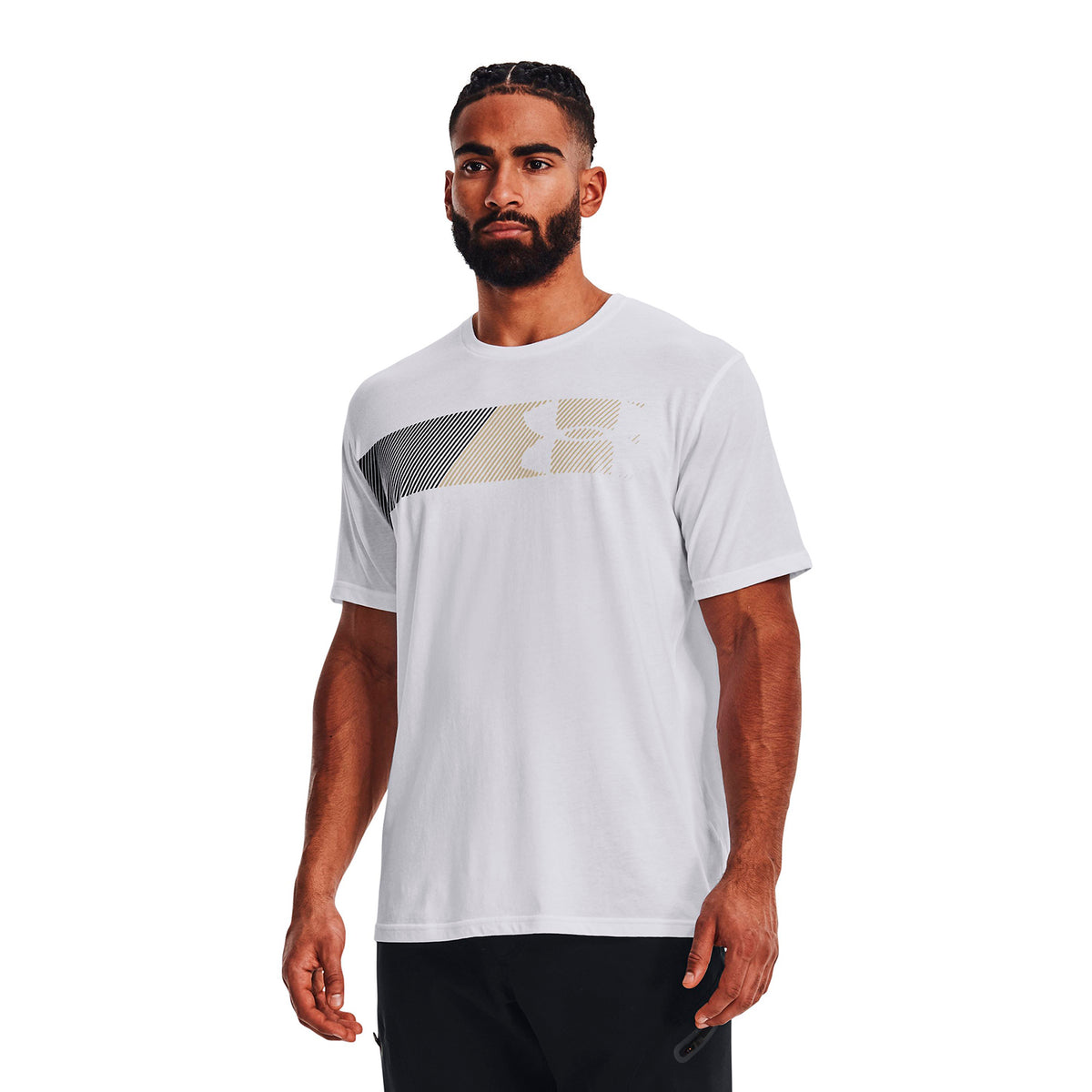 Polera Manga Corta UA Fast Left Chest para Hombre