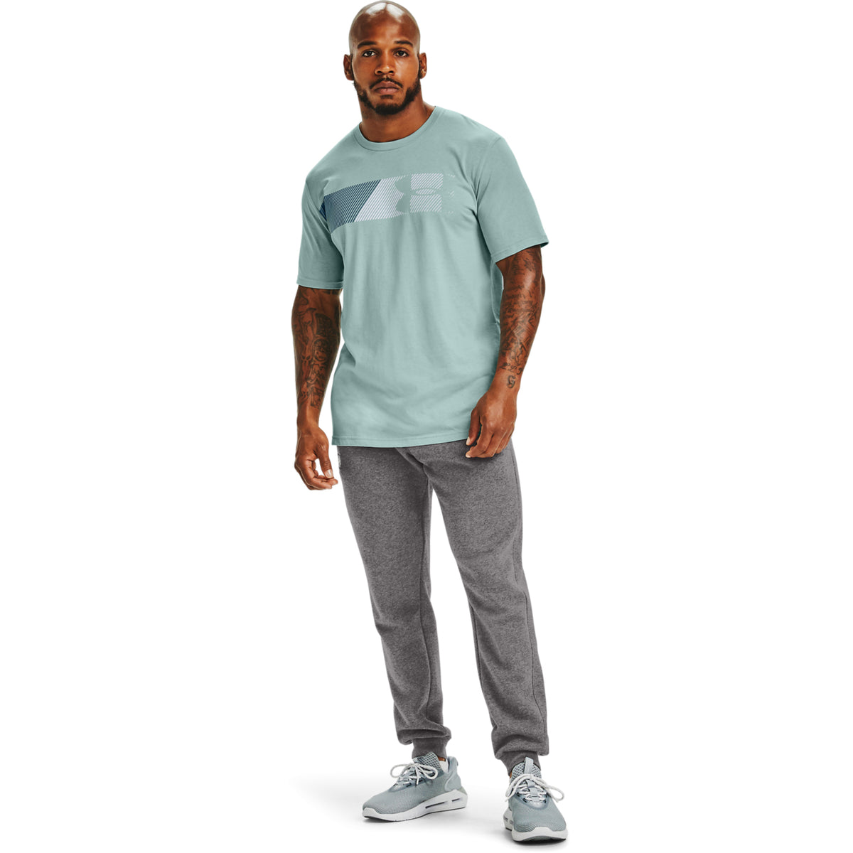 Polera Manga Corta UA Fast Left Chest para Hombre