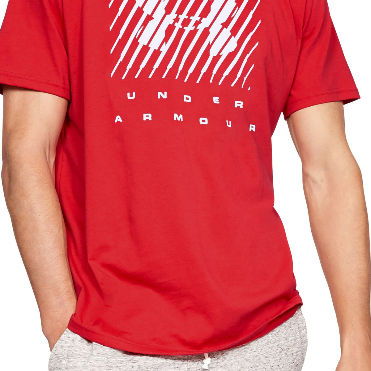 Polera Manga Corta UA Branded Big Logo para Hombre