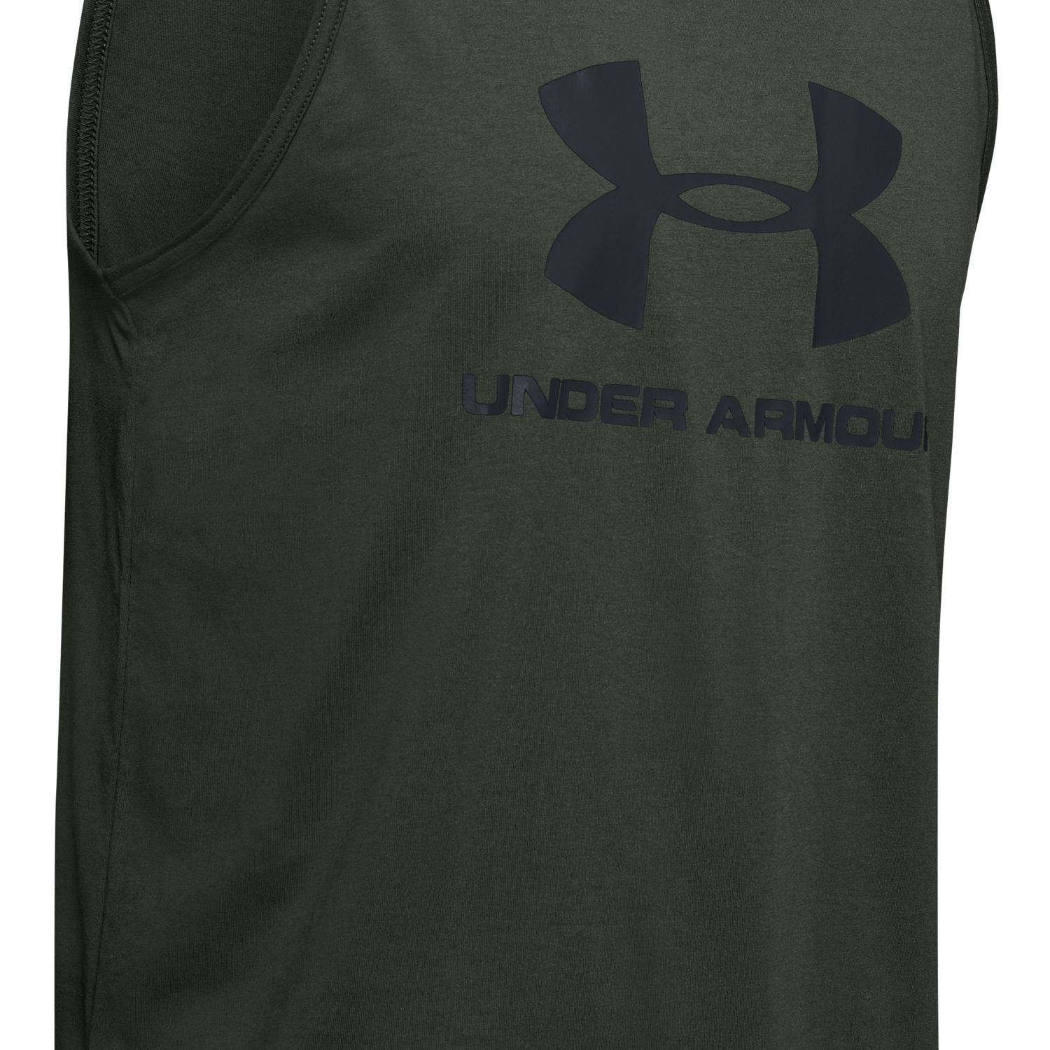 Polera sin mangas Sportstyle Logo para hombre Under Armour