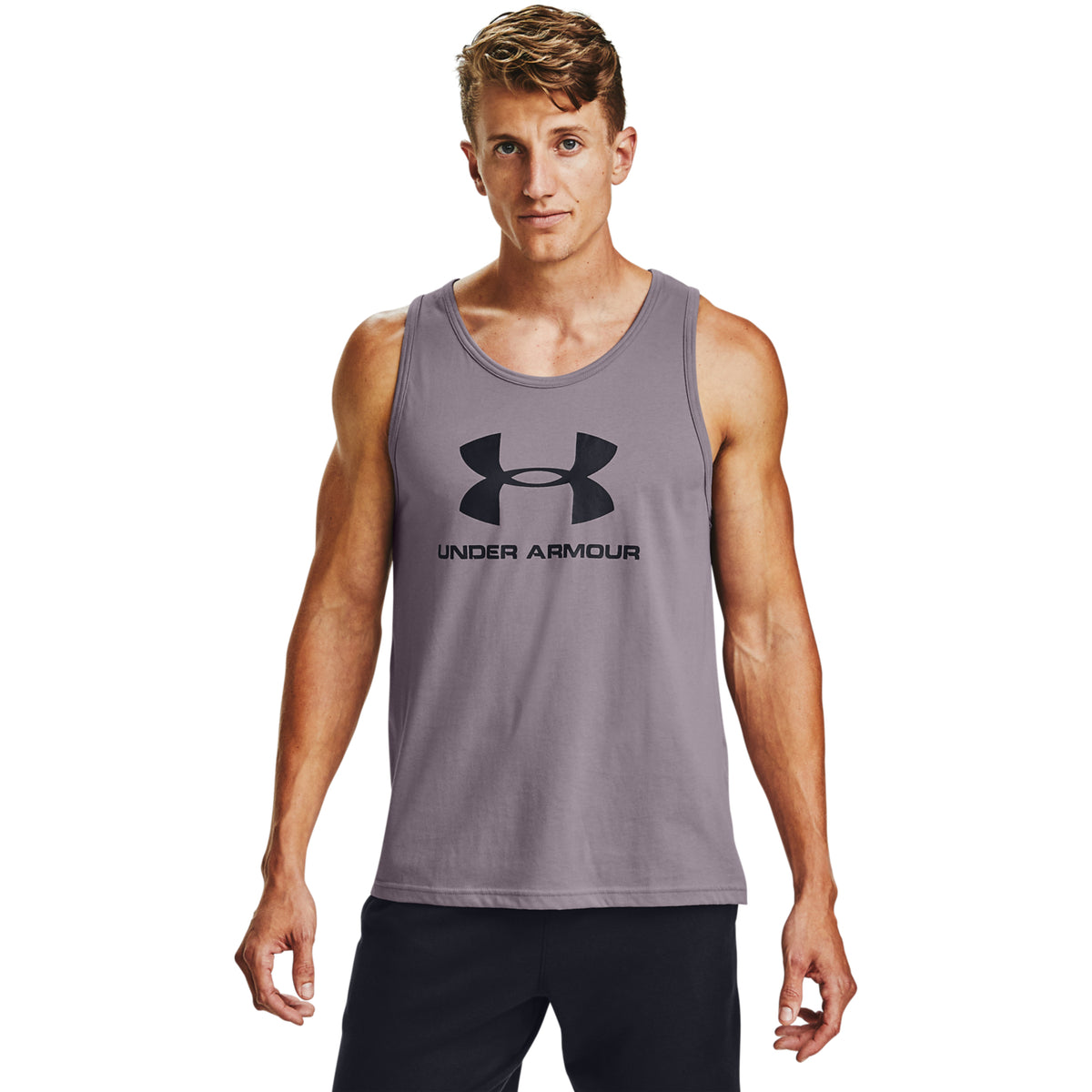 Polera sin mangas Sportstyle Logo para hombre Under Armour