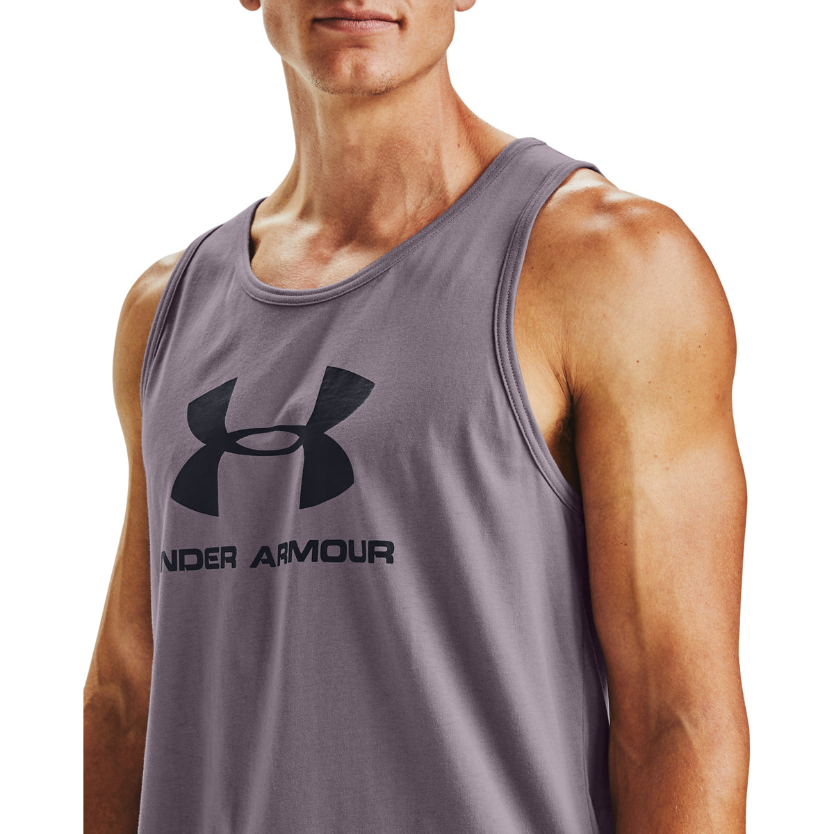 Polera sin mangas Sportstyle Logo para hombre Under Armour