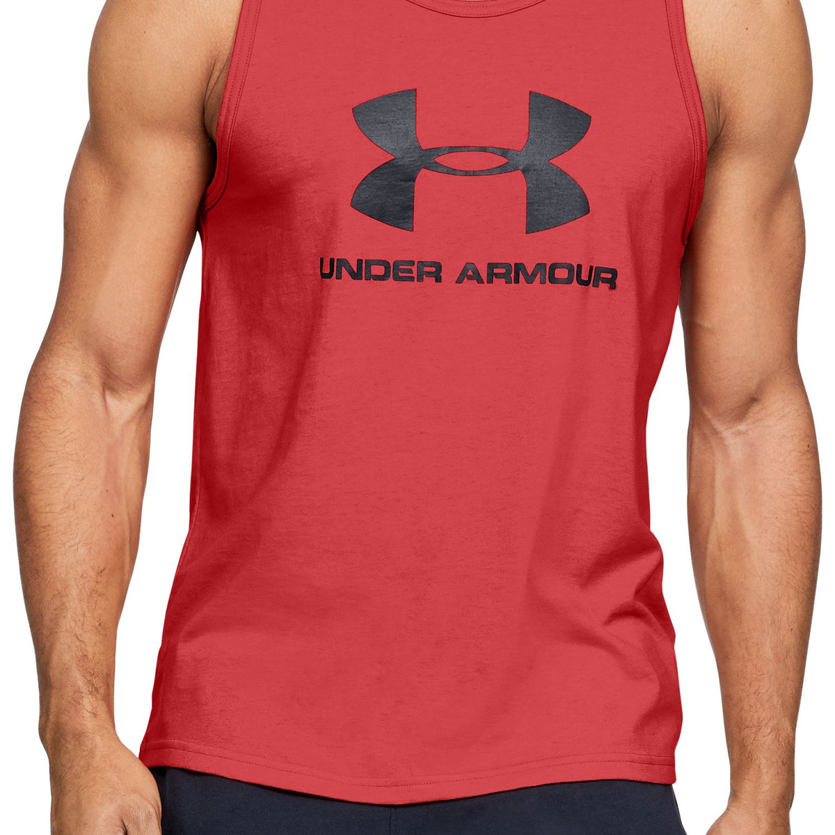 Polera sin mangas Sportstyle Logo para hombre Under Armour