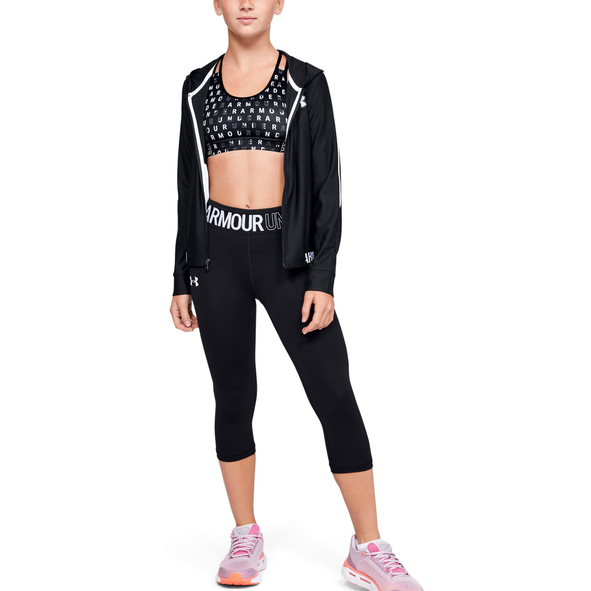 Pantalón Capri HeatGear® Armour para Niña