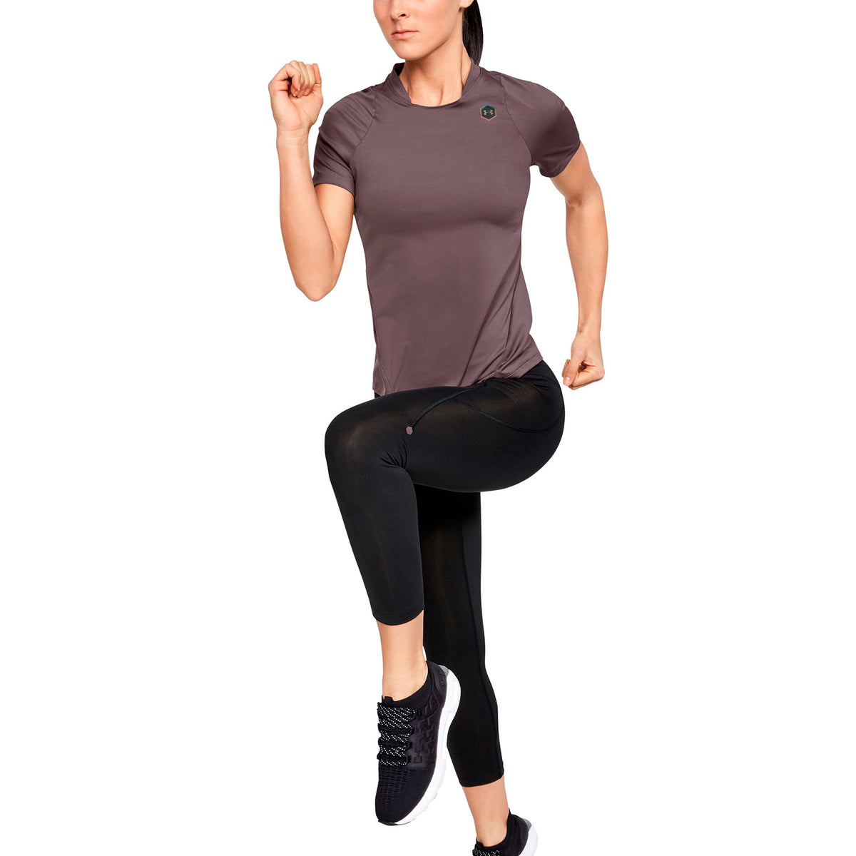 Polera manga corta UA RUSH™ para mujer