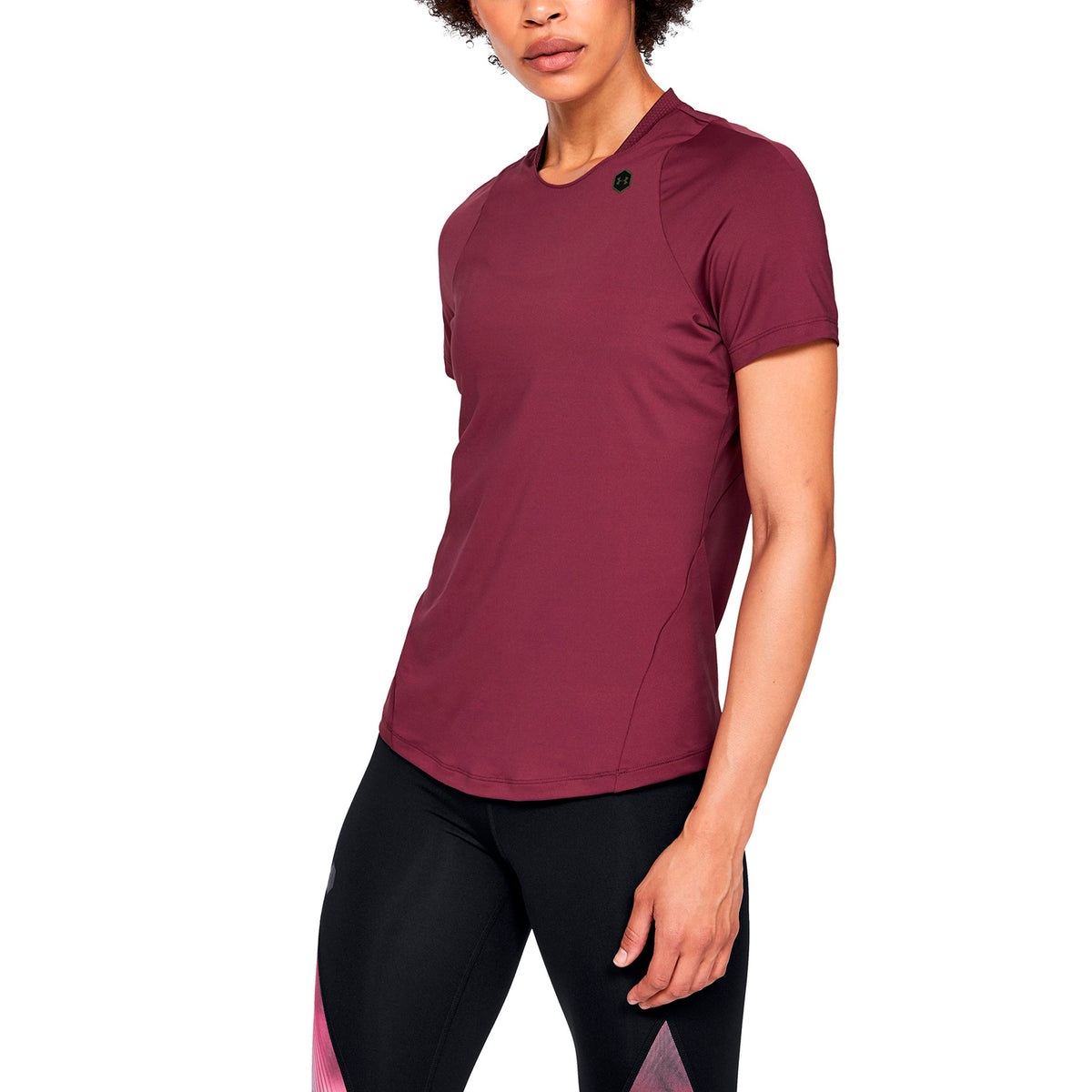 Polera manga corta UA RUSH™ para mujer