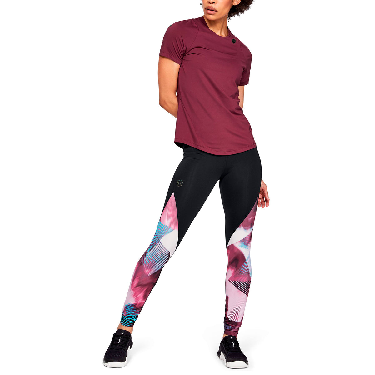 Polera manga corta UA RUSH™ para mujer