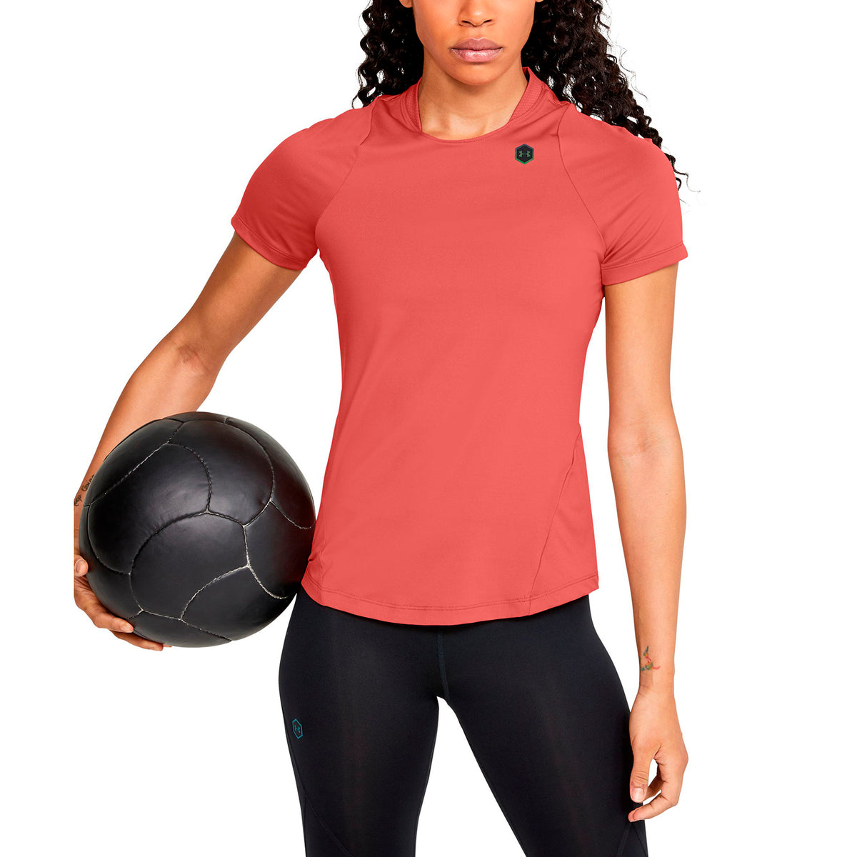 Polera manga corta UA RUSH™ para mujer