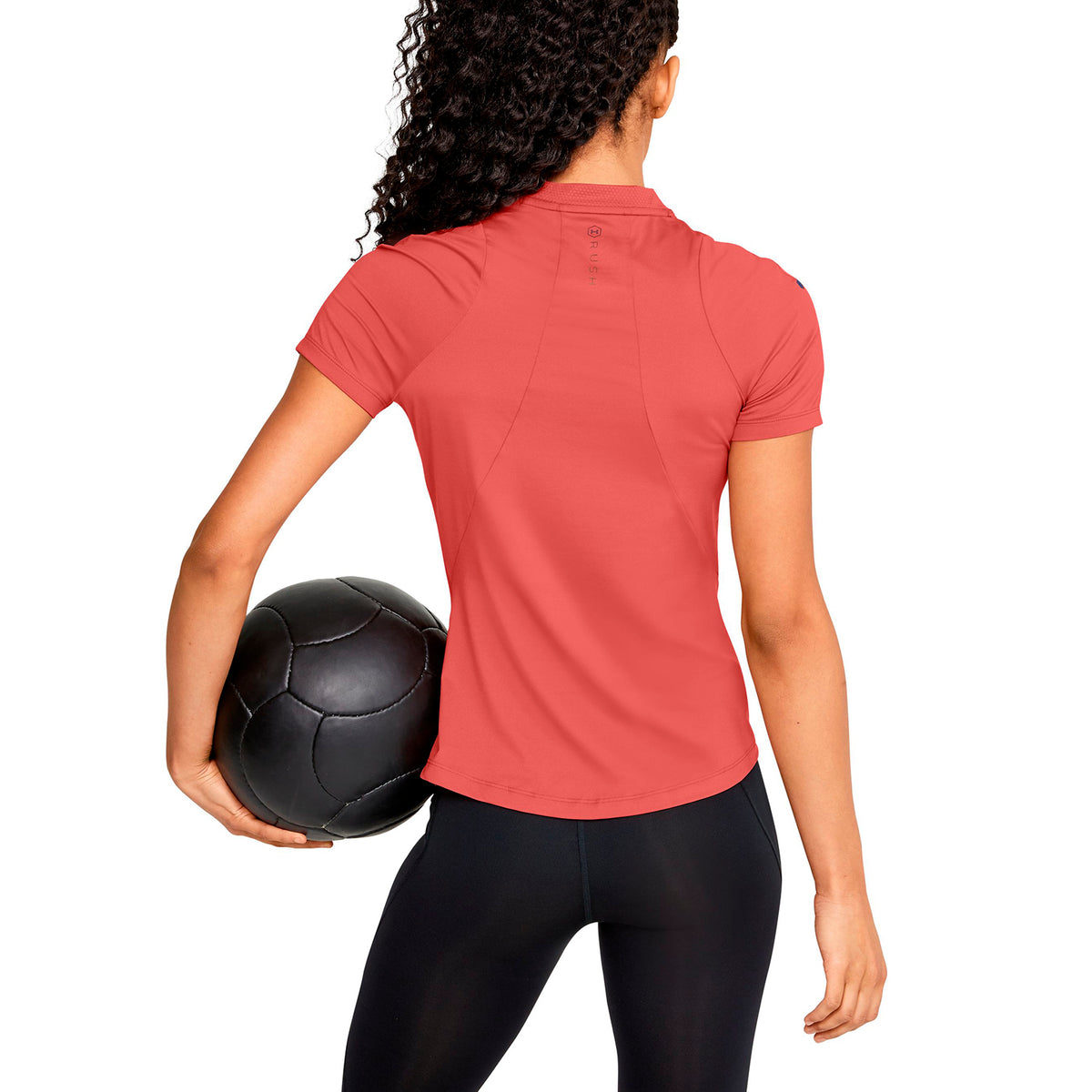 Polera manga corta UA RUSH™ para mujer