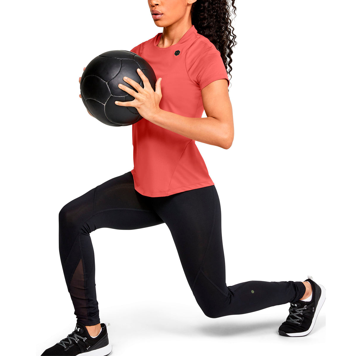 Polera manga corta UA RUSH™ para mujer