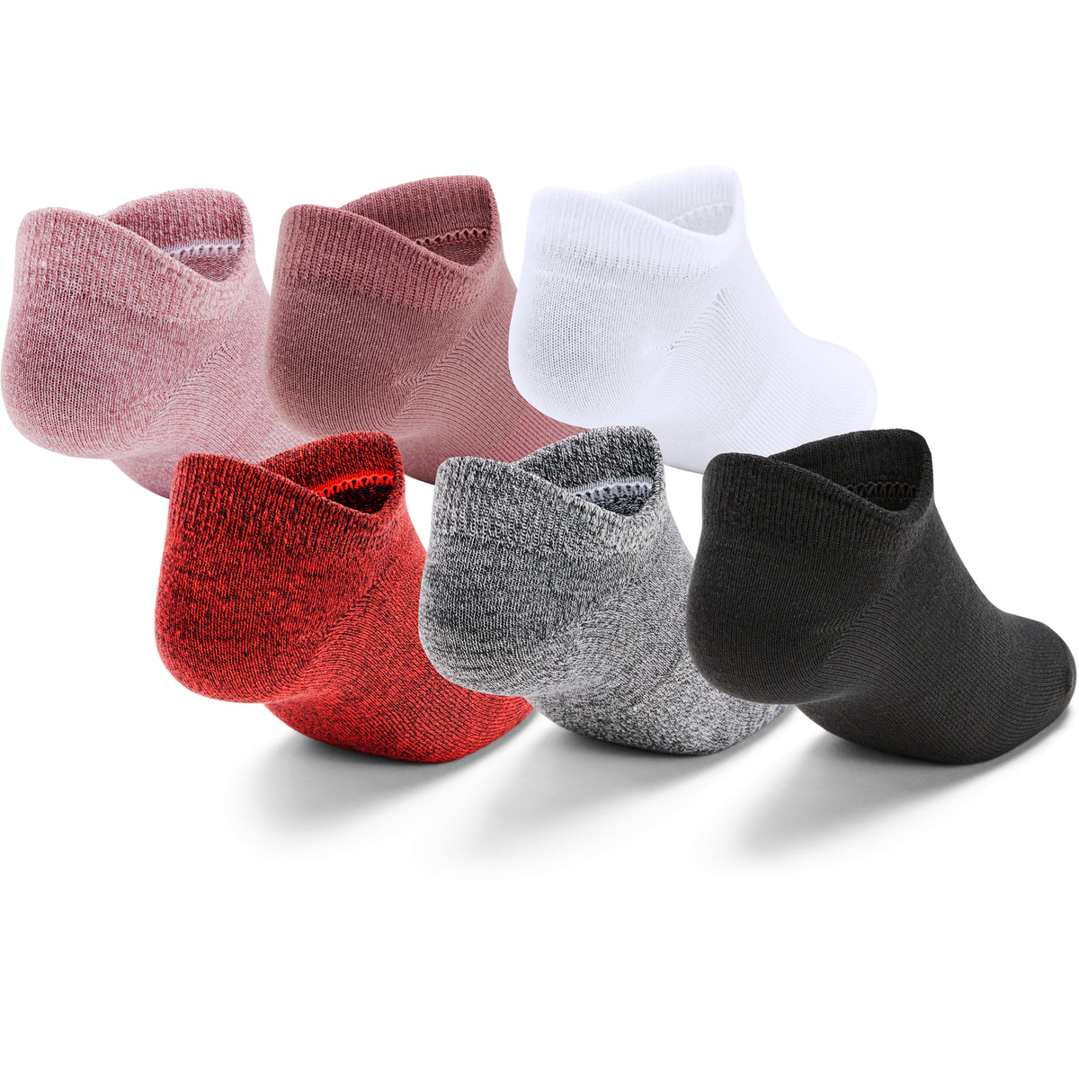 Calcetines UA Essentials No Show  6-Pack para mujer