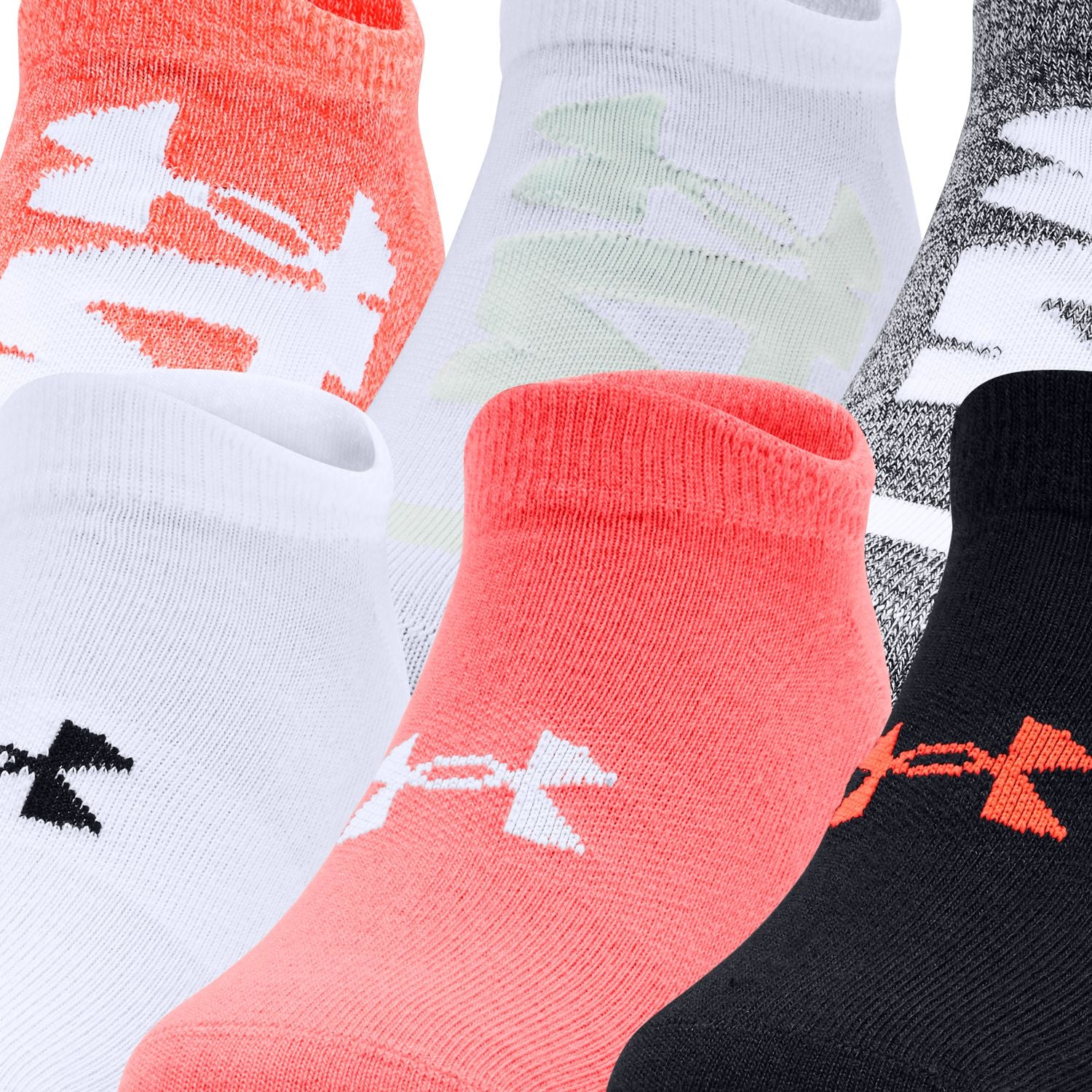 Calcetines UA Essentials No Show  6-Pack para mujer