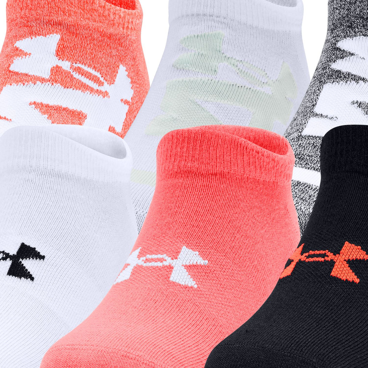 Calcetines UA Essentials No Show  6-Pack para mujer