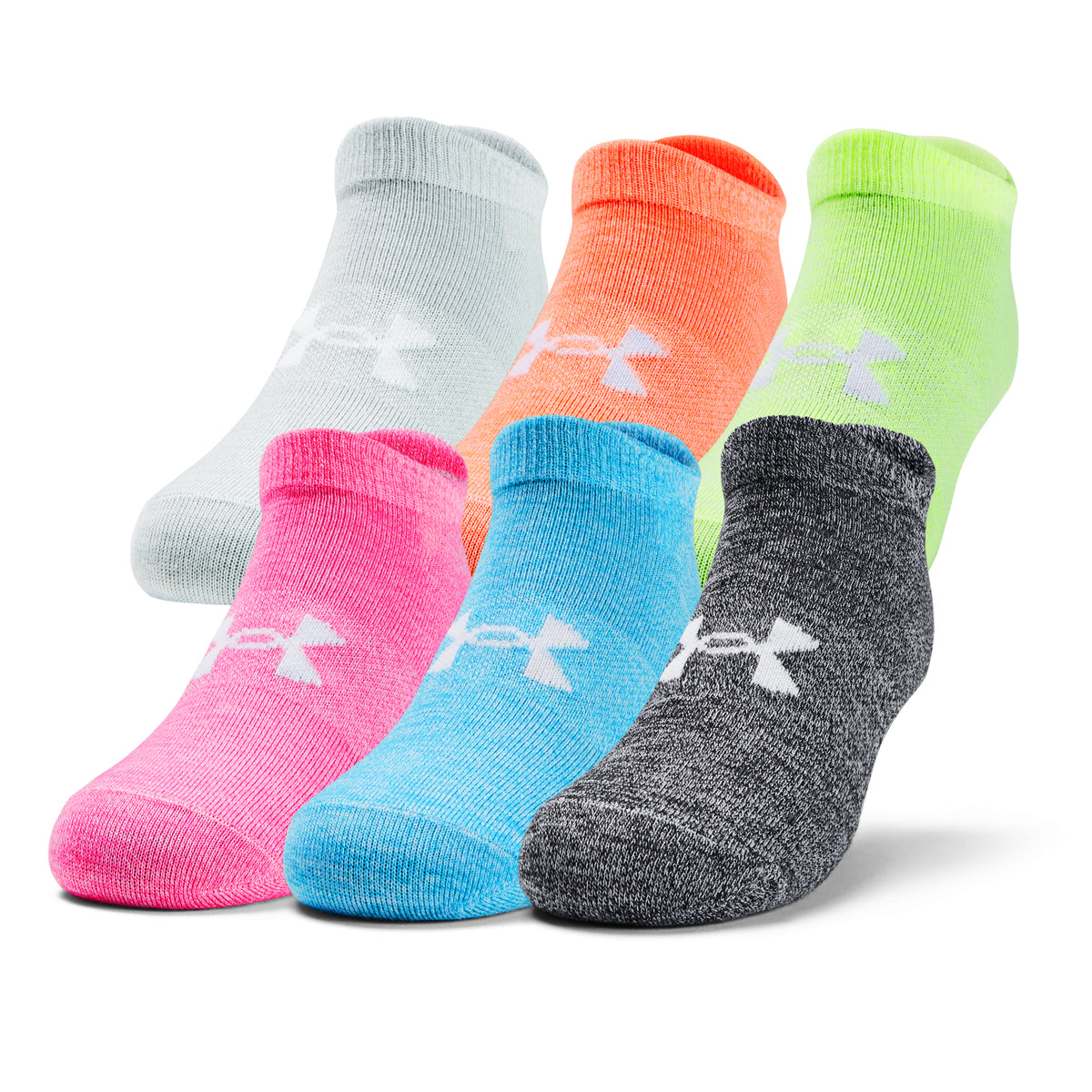 Calcetines UA Essentials No Show  6-Pack para mujer