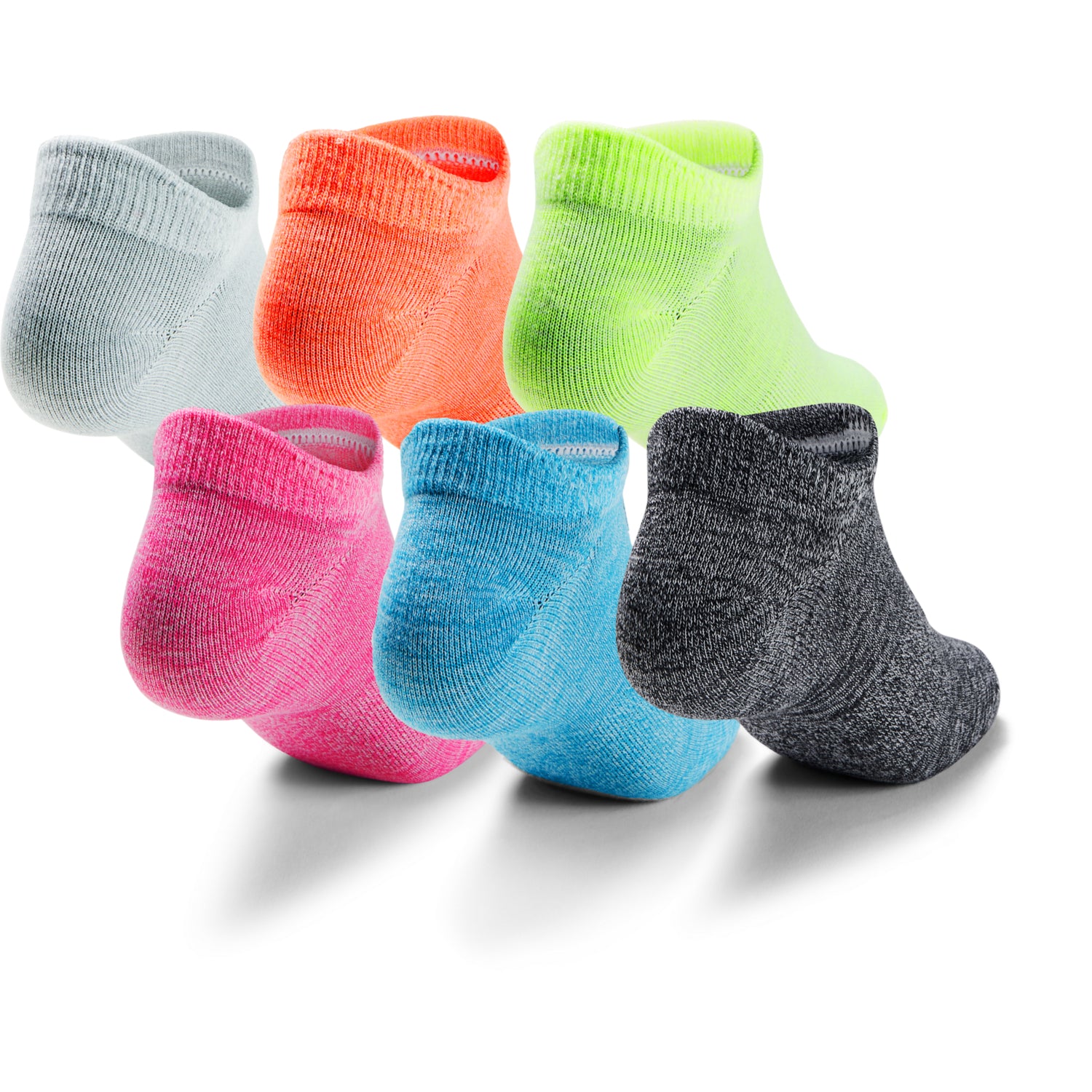 Calcetines UA Essentials No Show  6-Pack para mujer