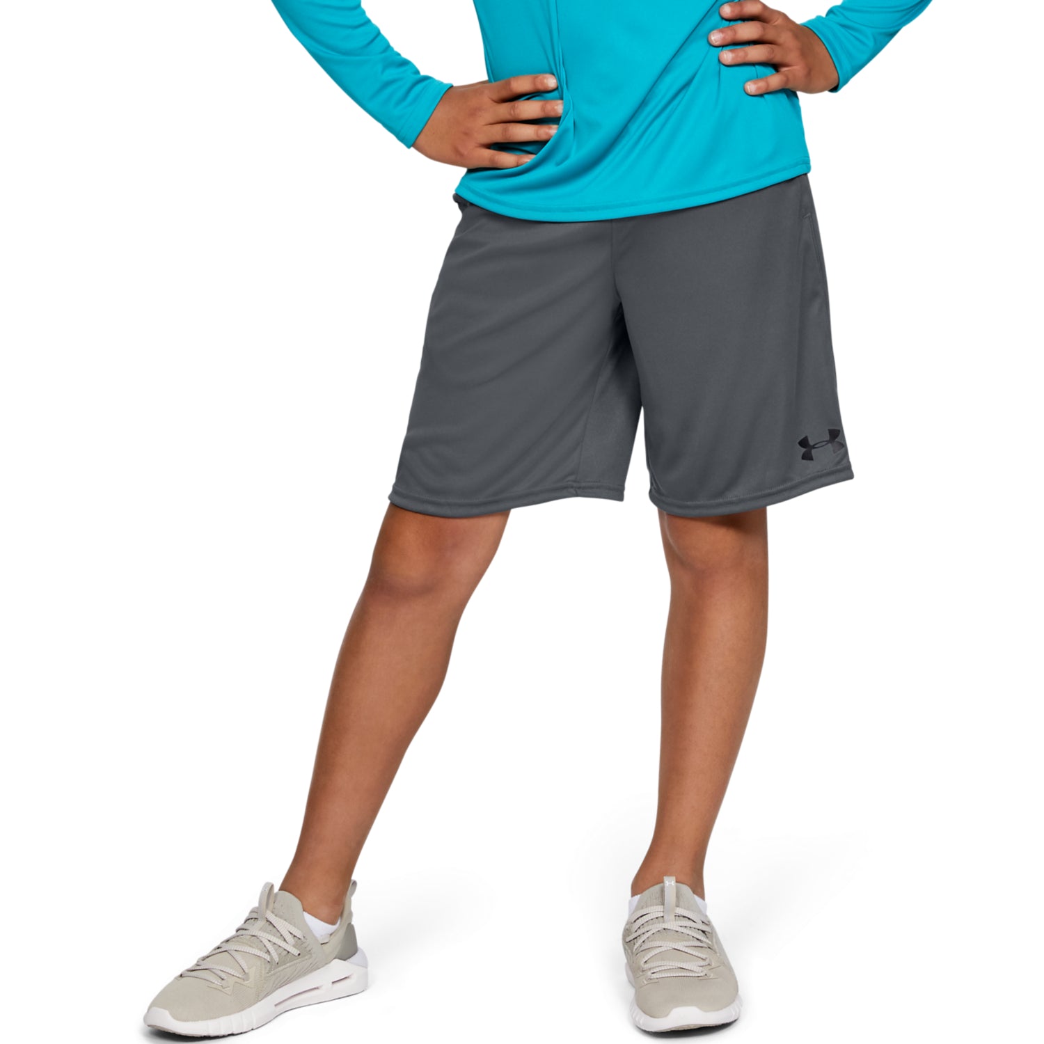 Shorts UA Prototype Wordmark para Niño