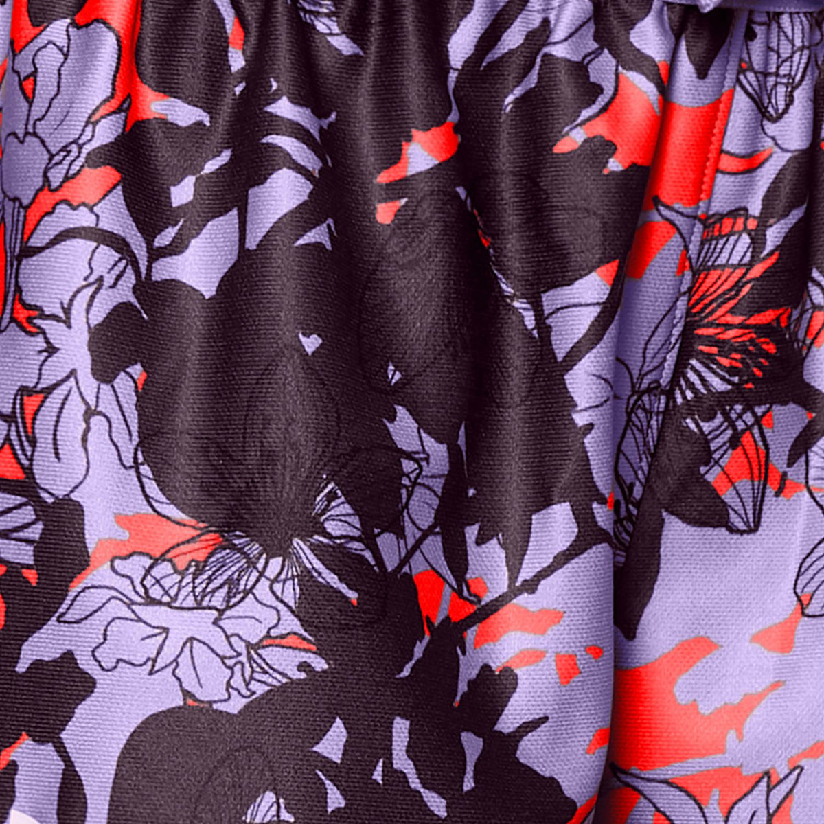 Shorts estampados UA Play Up para niña