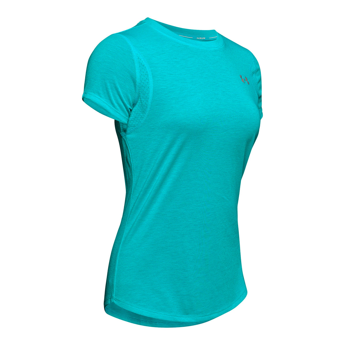 Polera de manga corta UA Streaker para mujer