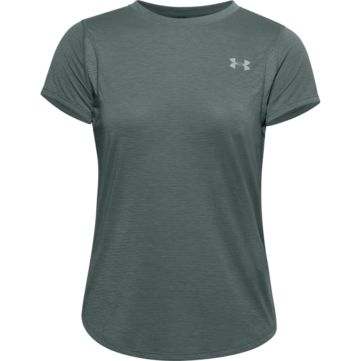 Polera de manga corta UA Streaker para mujer