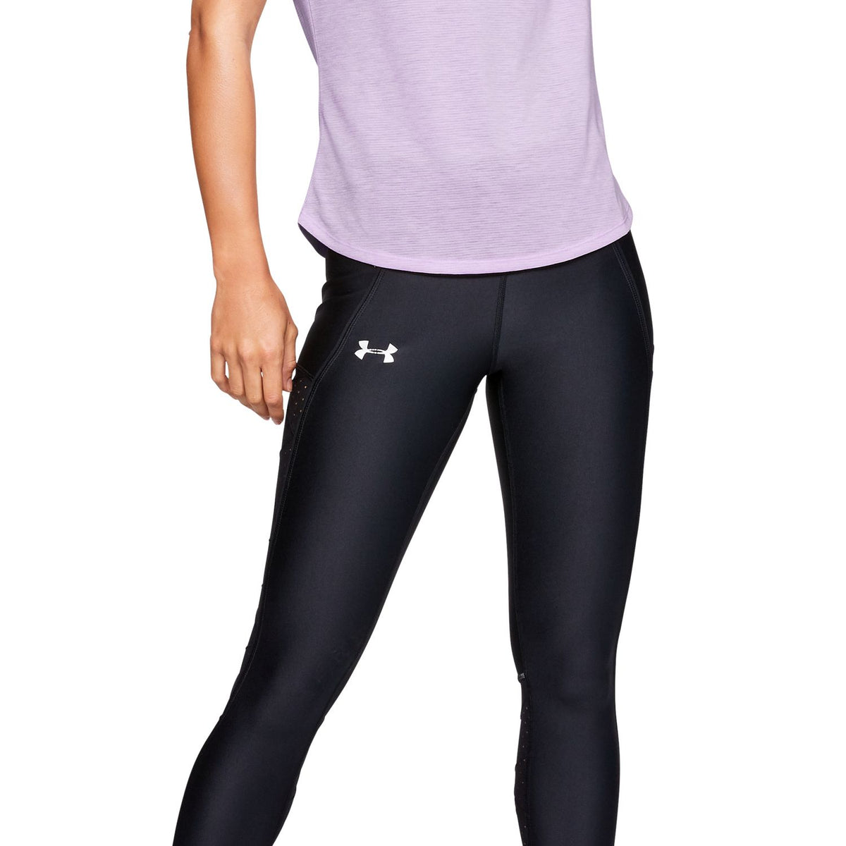 Polera de manga corta UA Streaker para mujer