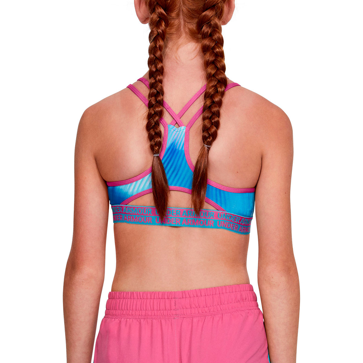 Sostén deportivo HeatGear® Armour Novelty para niña