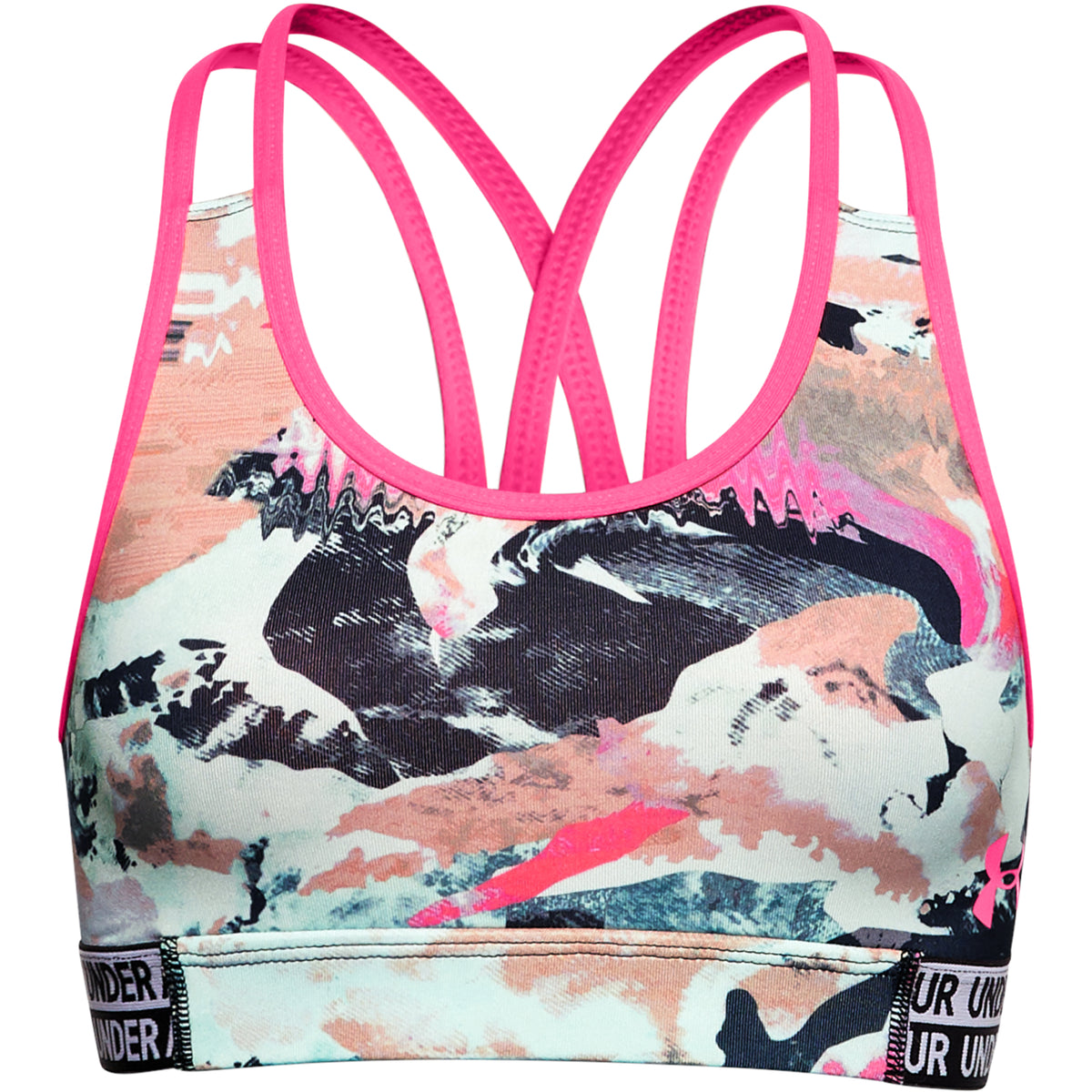 Sostén deportivo HeatGear® Armour Novelty para niña