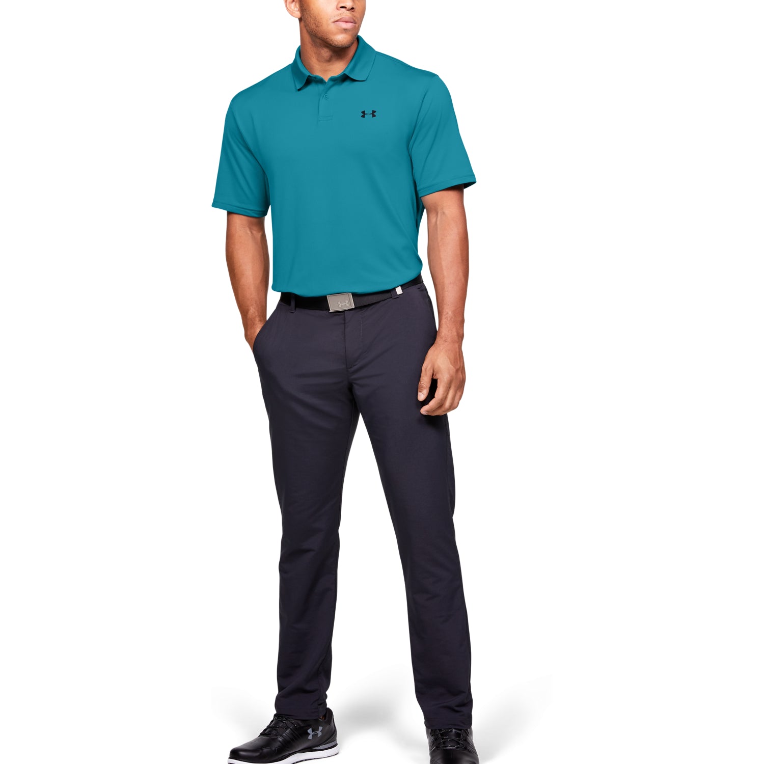 Polera Polo Texturizada UA Performance para Hombre
