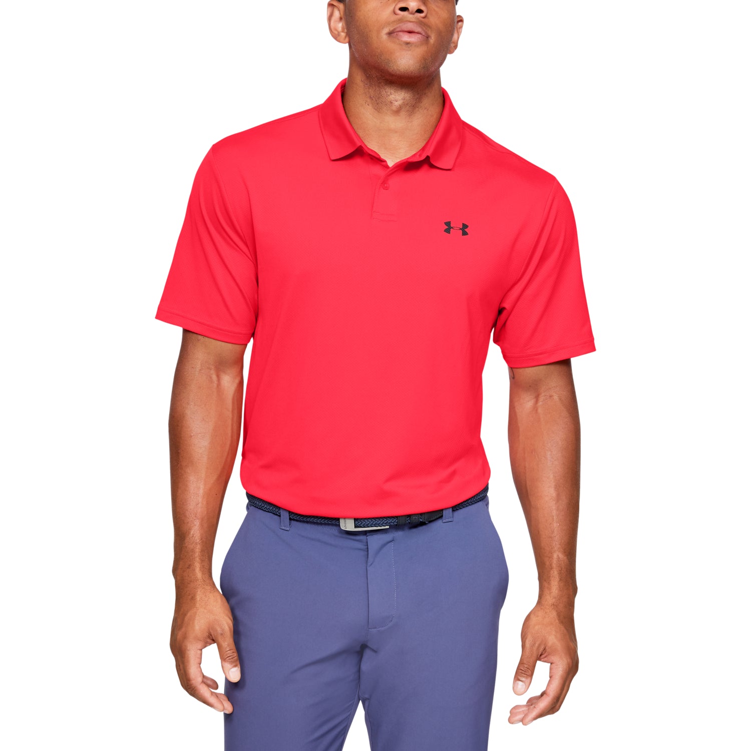 Polera Polo Texturizada UA Performance para Hombre
