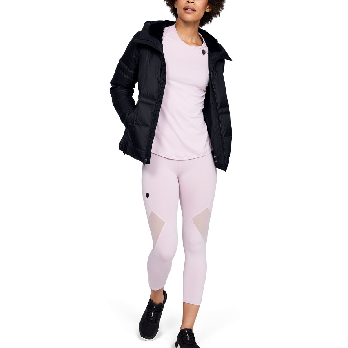 Chaqueta UA Armour Down Hooded para Mujer