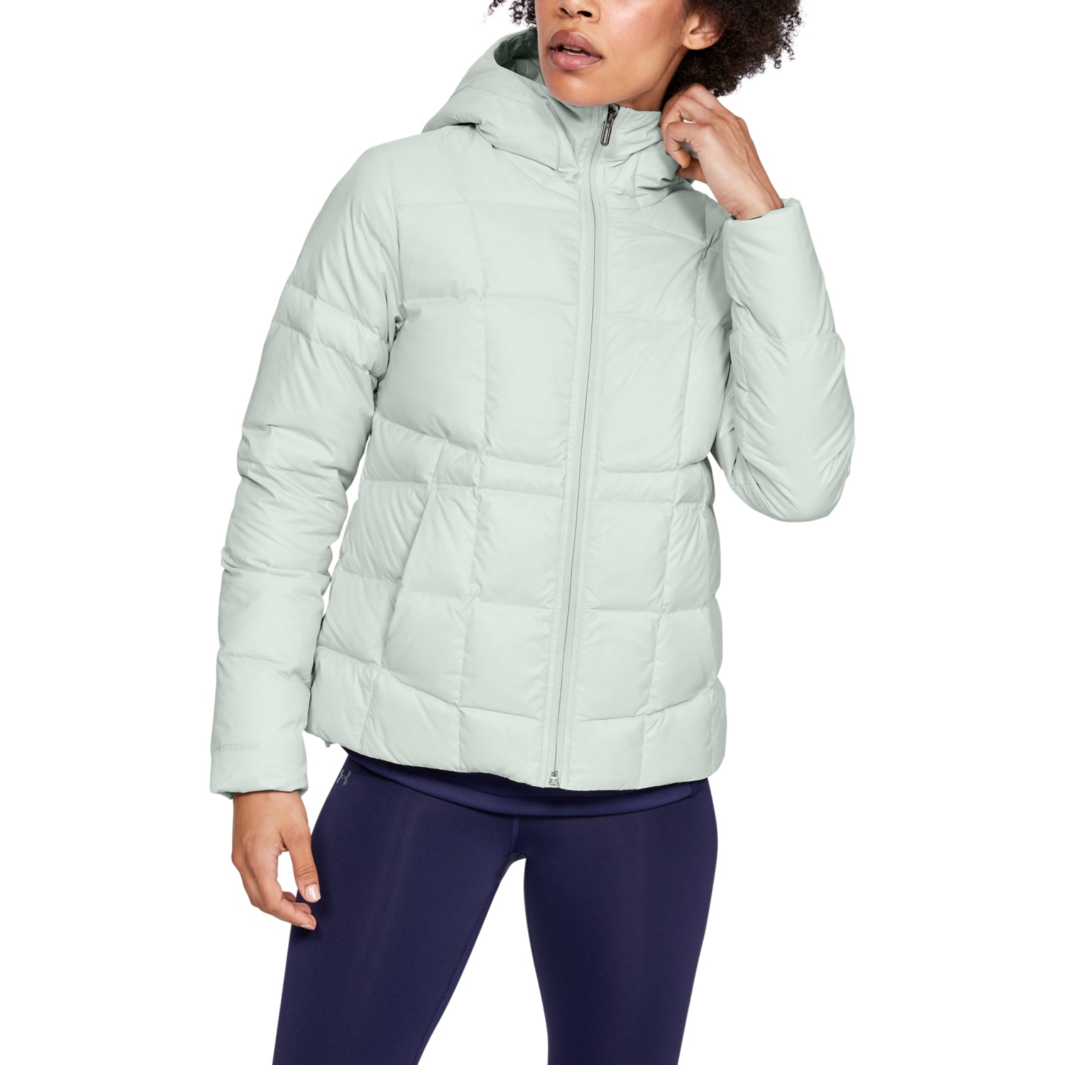 Chaqueta UA Armour Down Hooded para Mujer