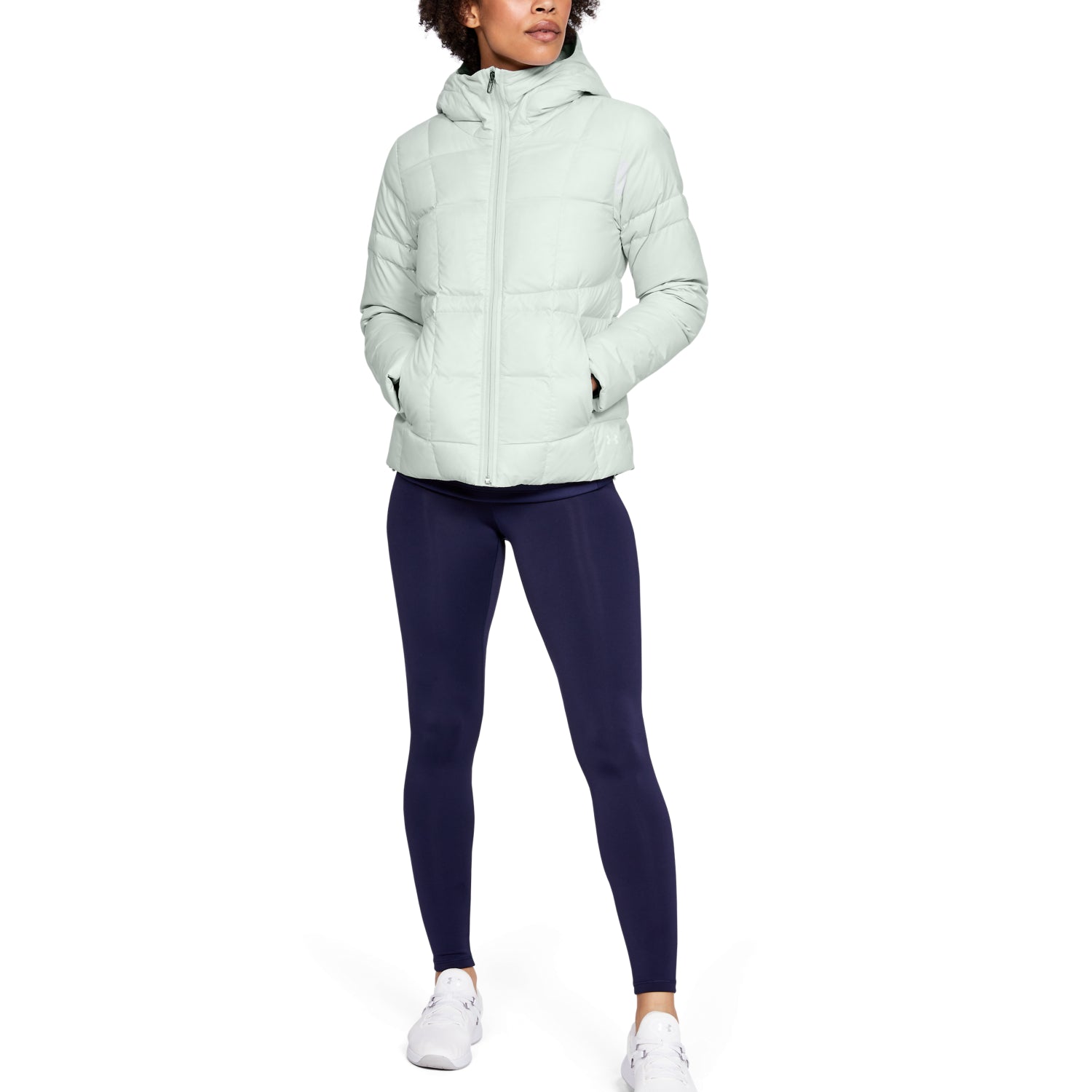 Chaqueta UA Armour Down Hooded para Mujer