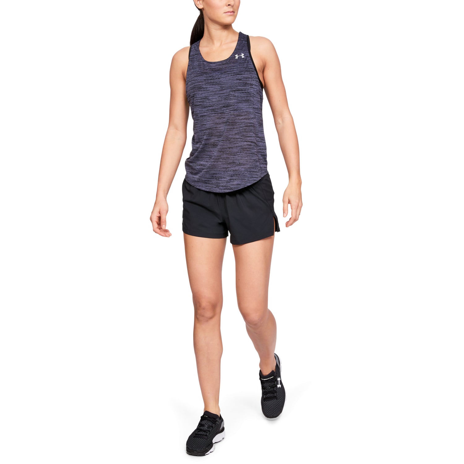 Shorts UA Launch SW ''Go All Day'' para Mujer