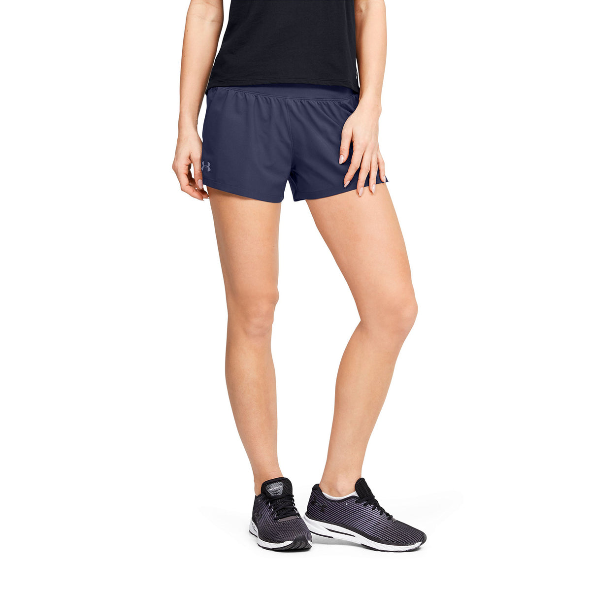 Shorts UA Launch SW ''Go All Day'' para Mujer