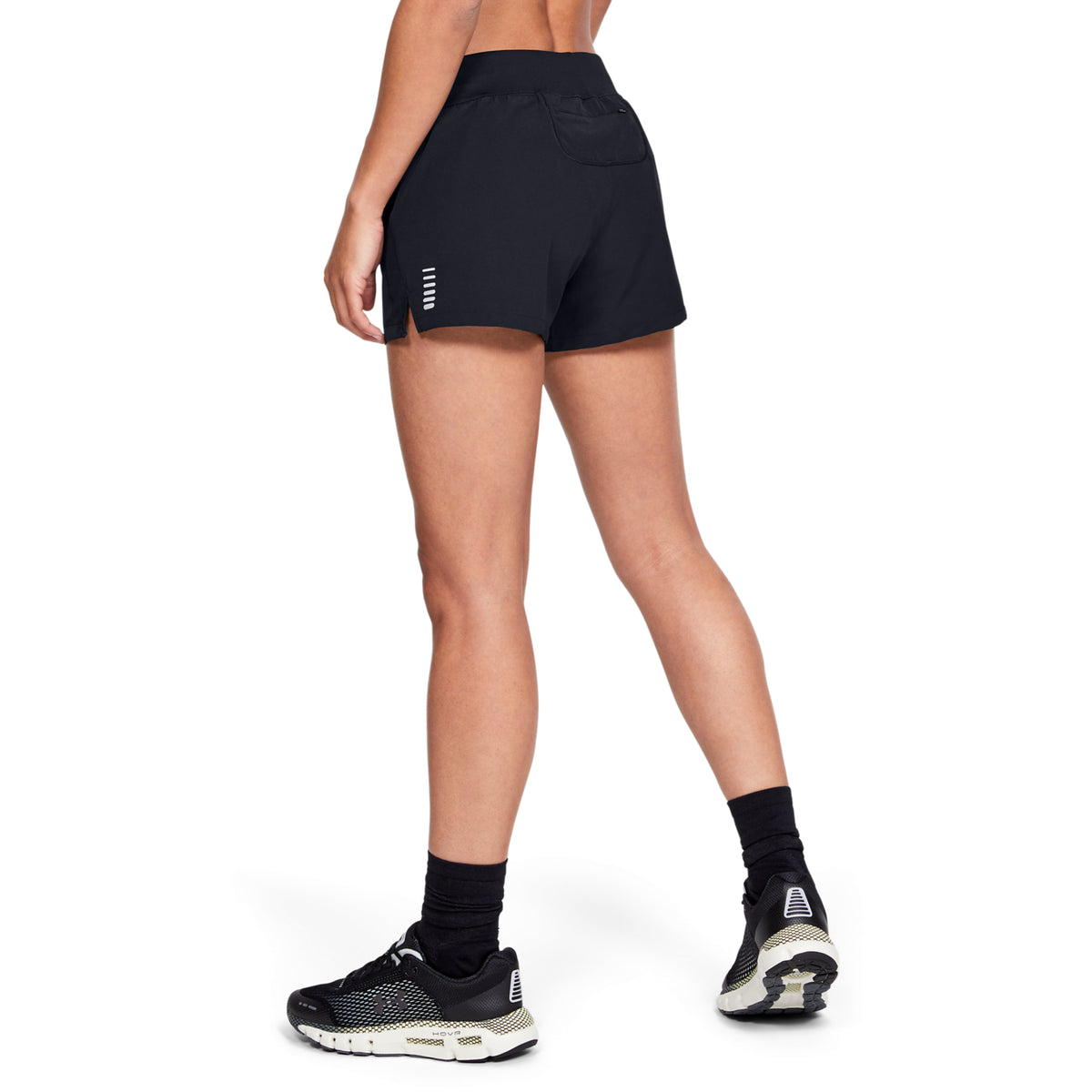 Shorts UA Qualifier Speedpocket para Mujer
