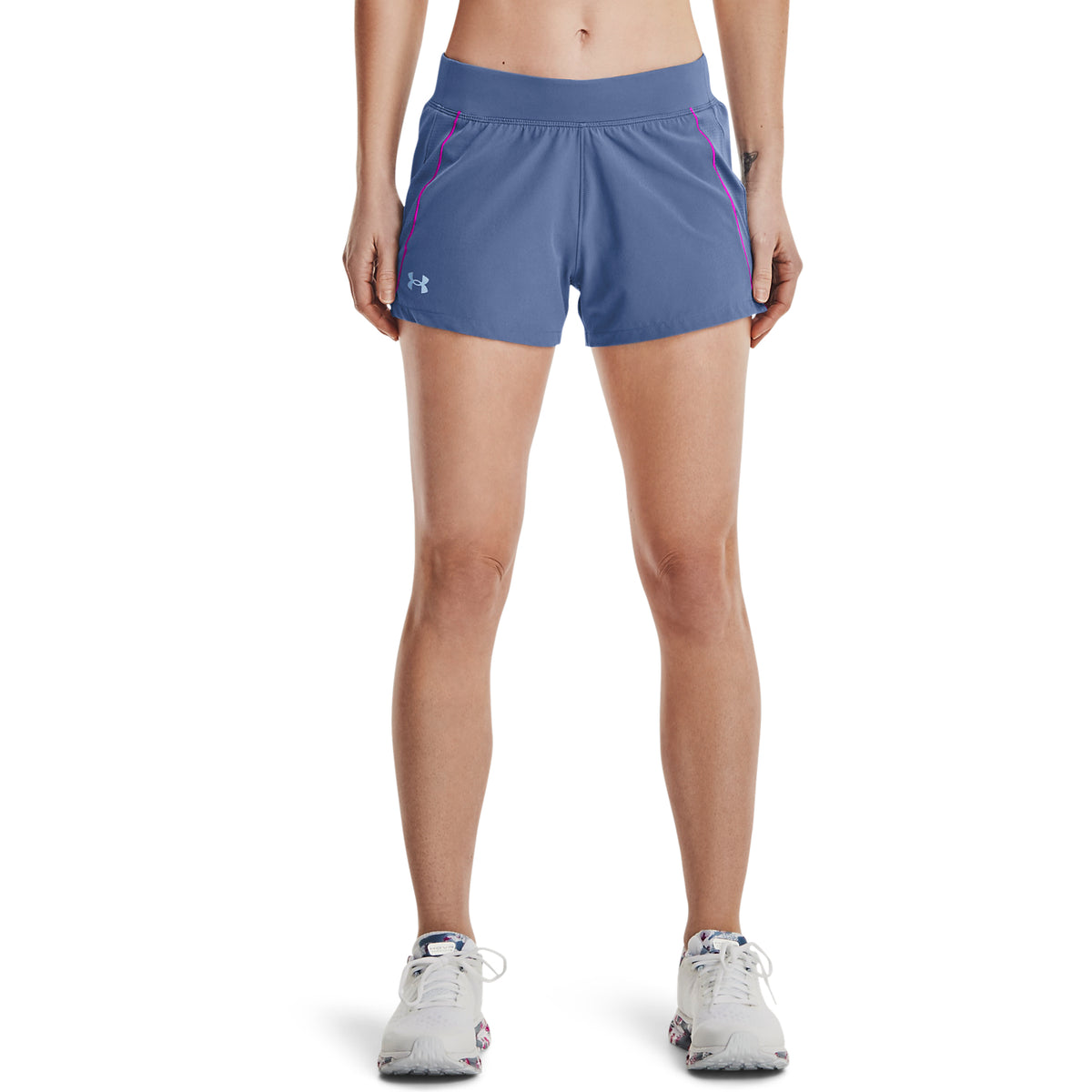 Shorts UA Qualifier Speedpocket para Mujer