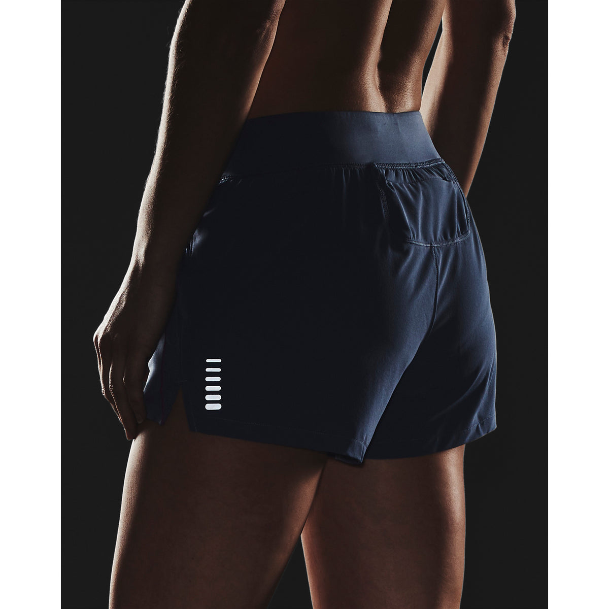Shorts UA Qualifier Speedpocket para Mujer