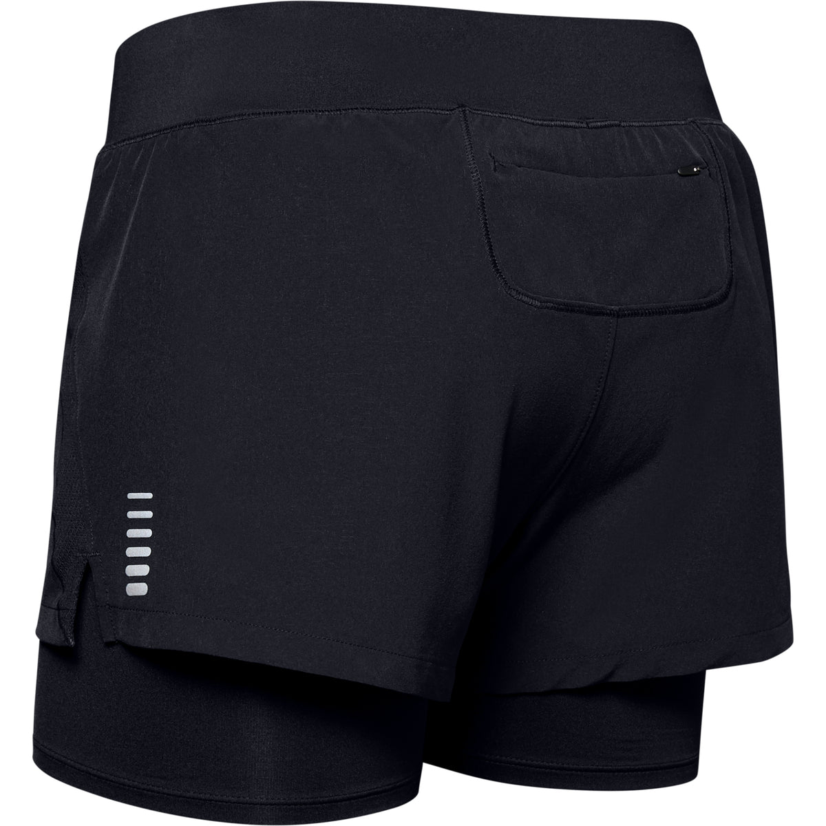 Shorts 2 en 1 UA Qualifier Speedpocket para mujer