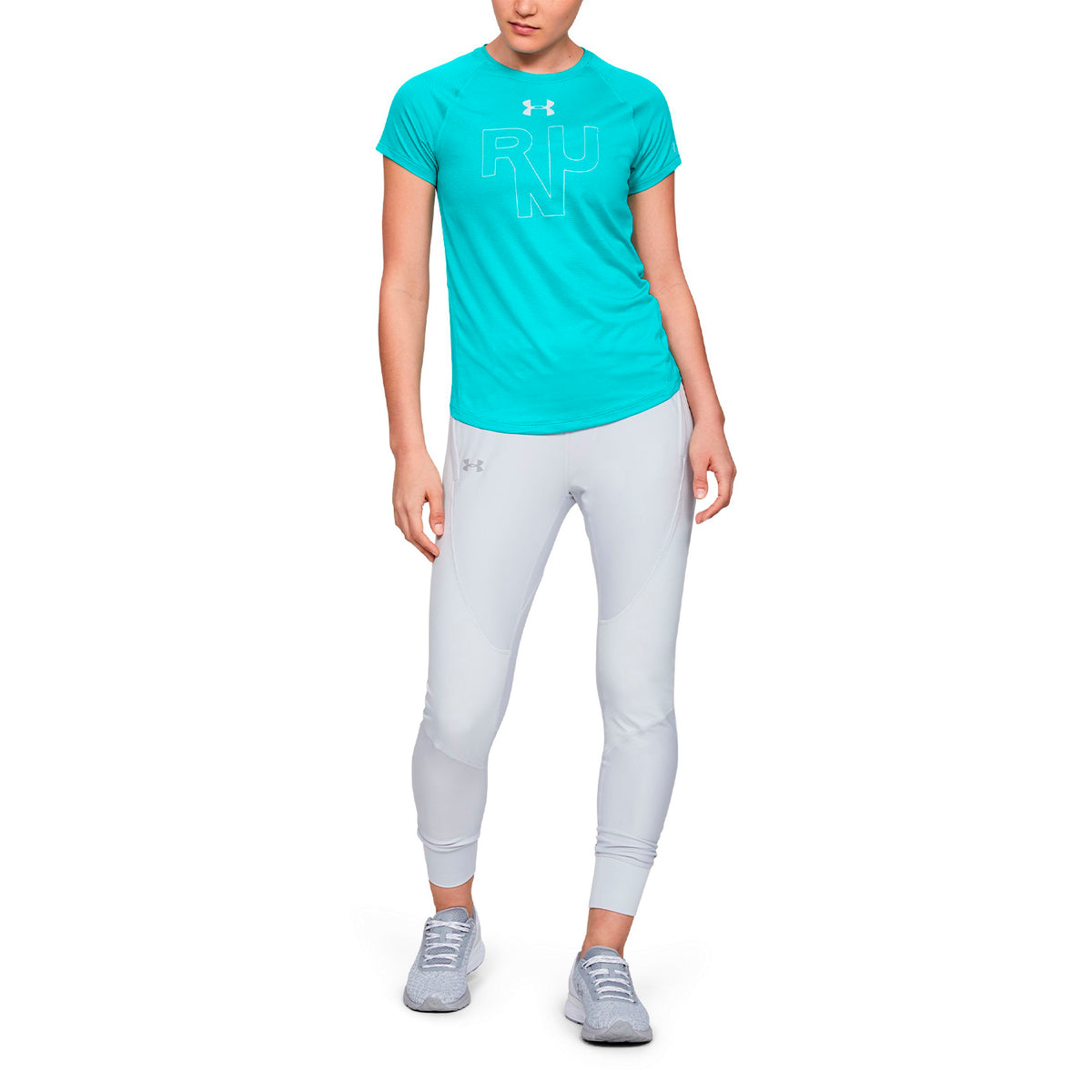 Polera Manga Corta UA Qualifier para Mujer