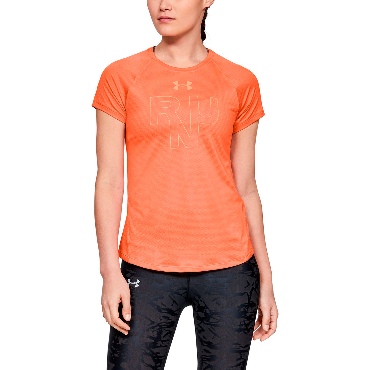 Polera Manga Corta UA Qualifier para Mujer