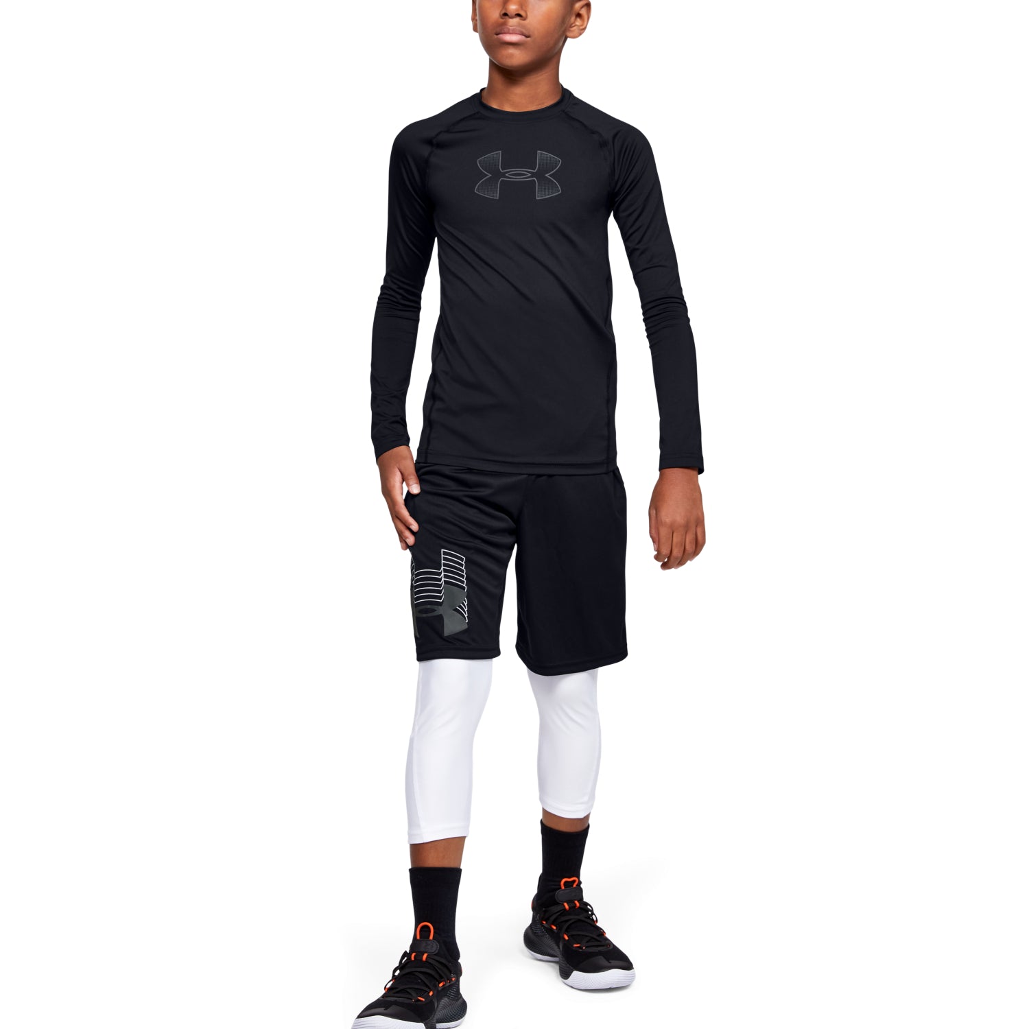 Polera HeatGear® Armour de manga larga para niño