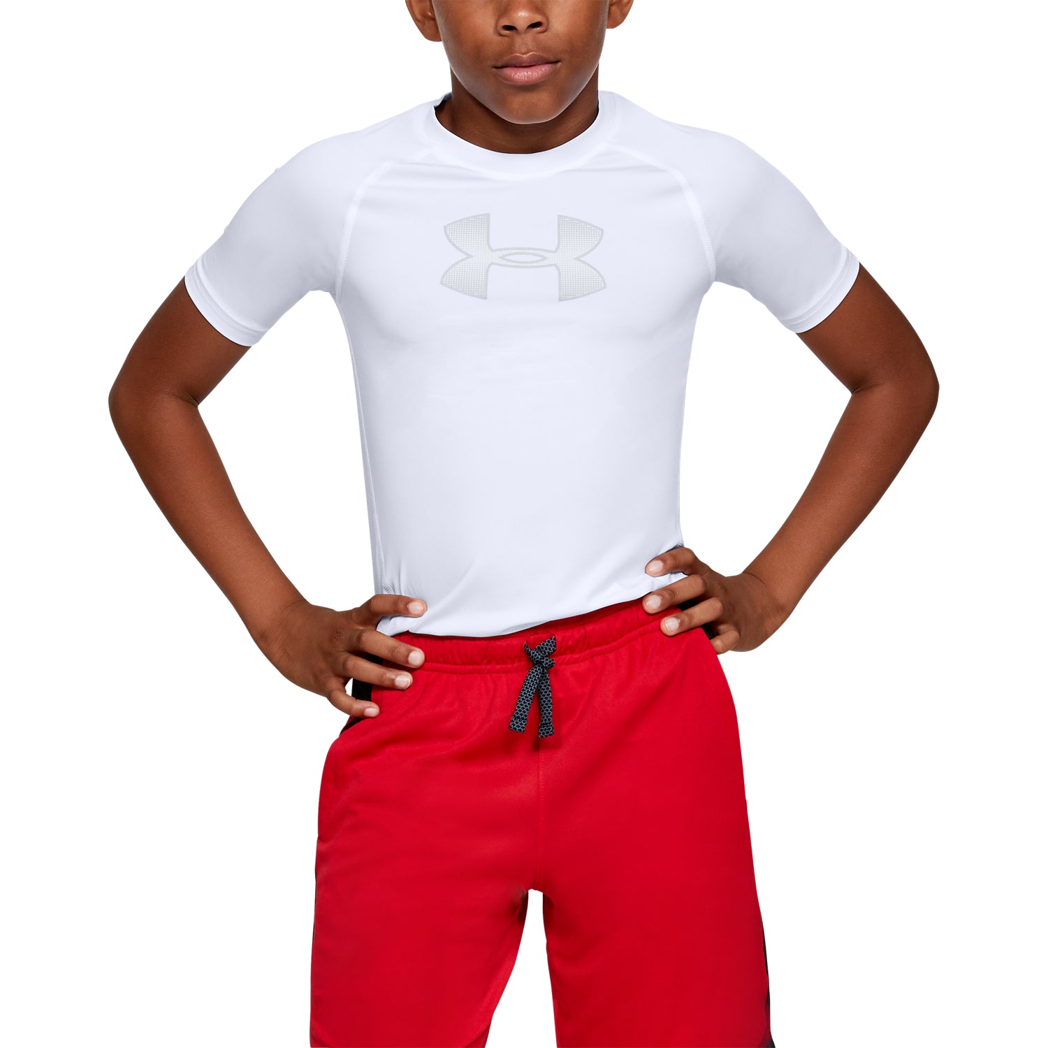 Polera de manga larga HeatGear® Armour para niño