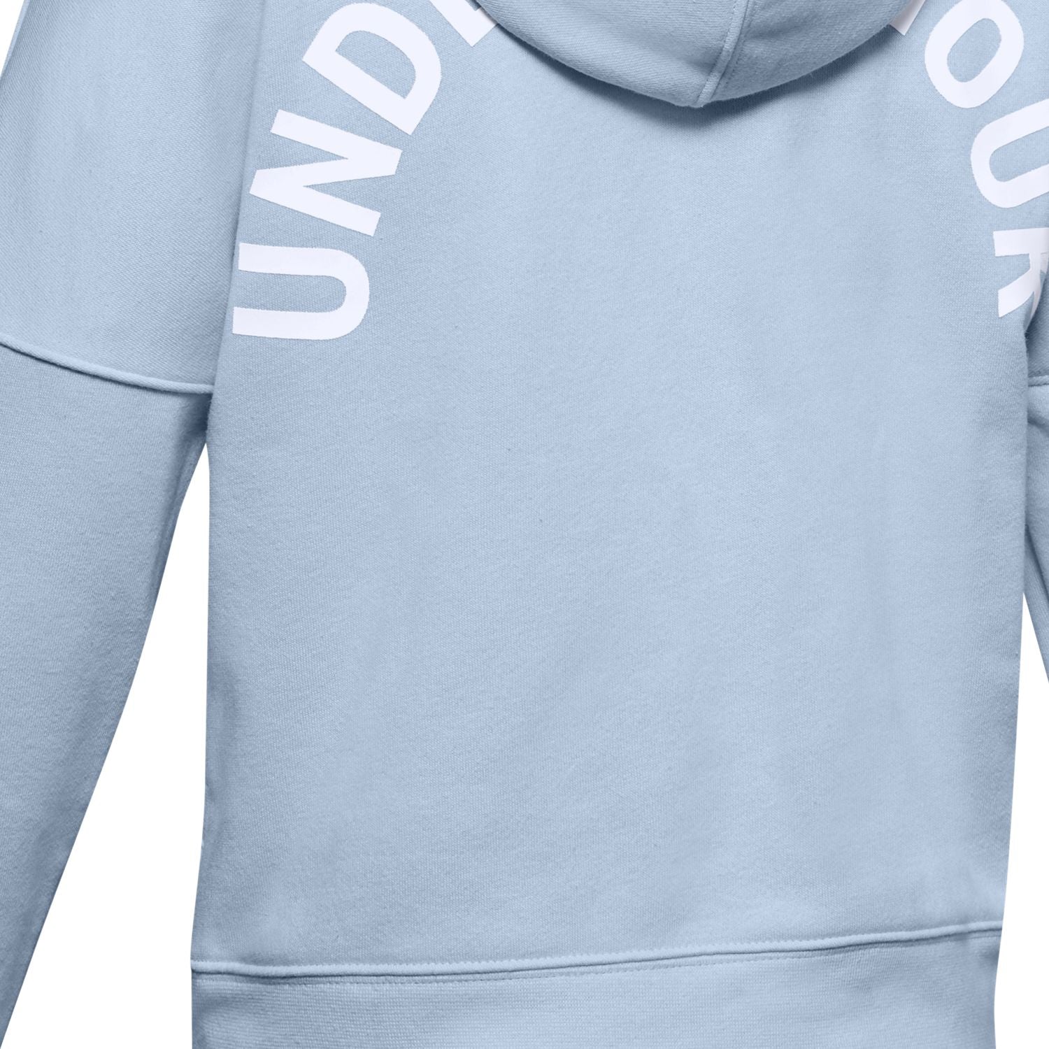 Polerón UA Rival con cierre completo para niña