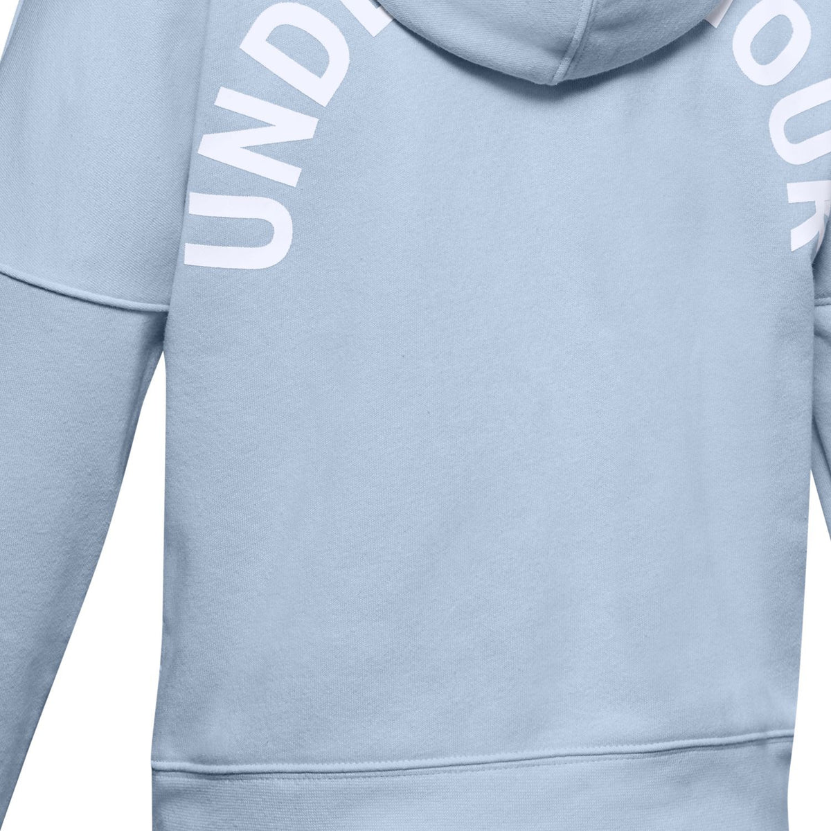 Polerón UA Rival con cierre completo para niña