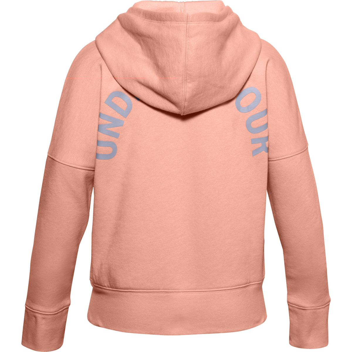 Polerón UA Rival con cierre completo para niña