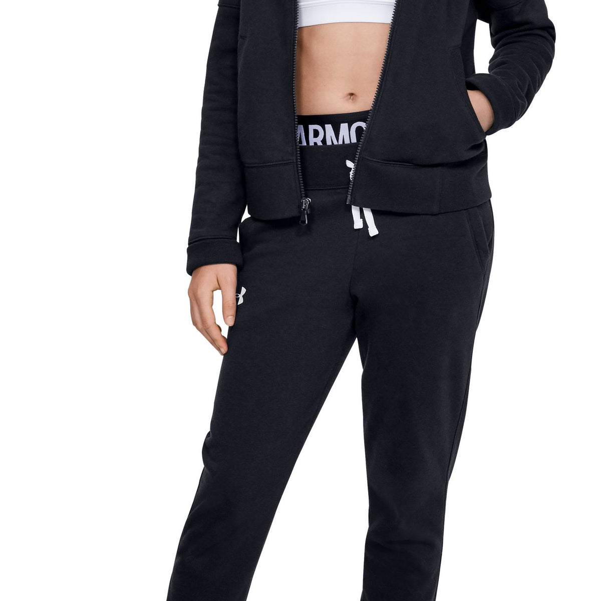 Pantalones de entrenamiento UA Rival para niña