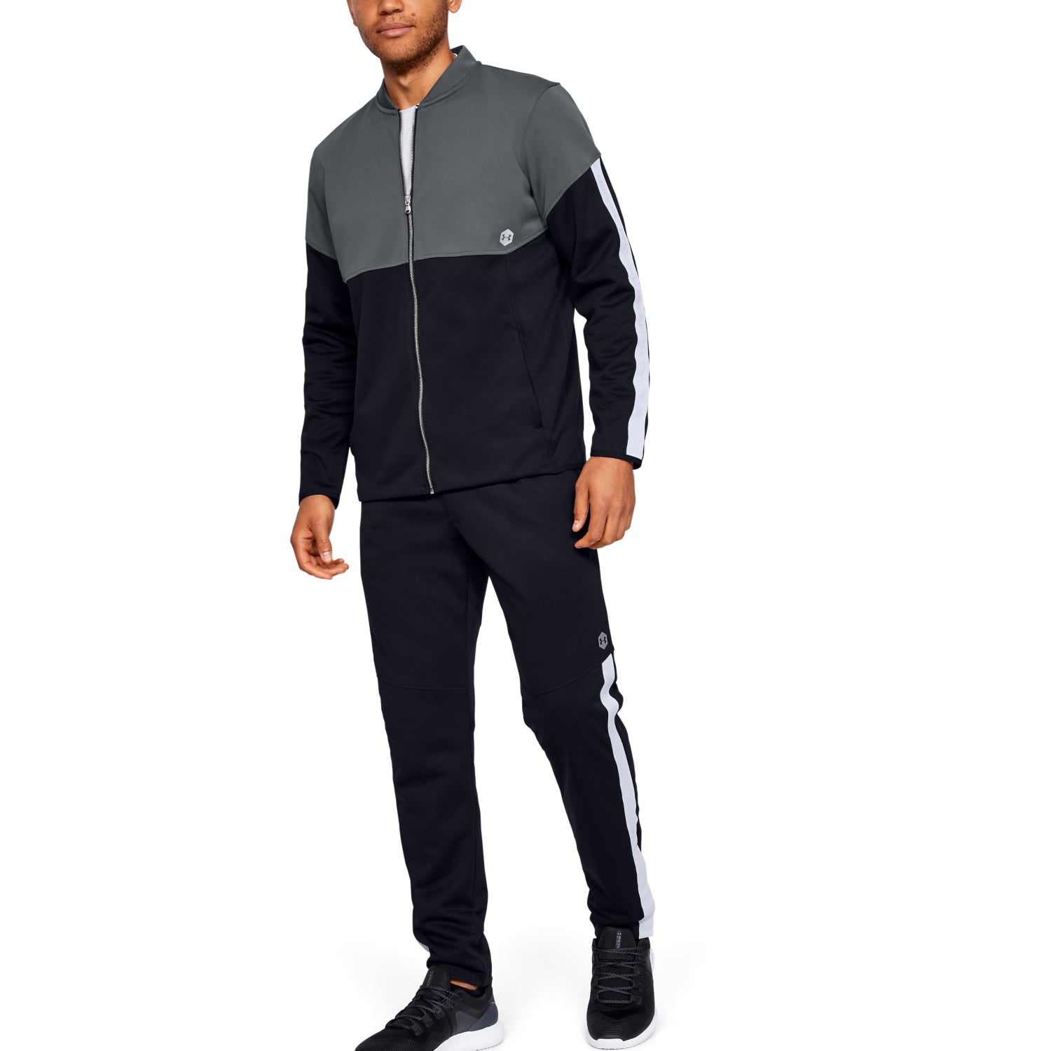 Chaqueta tejida para calentamiento Athlete Recover para hombre