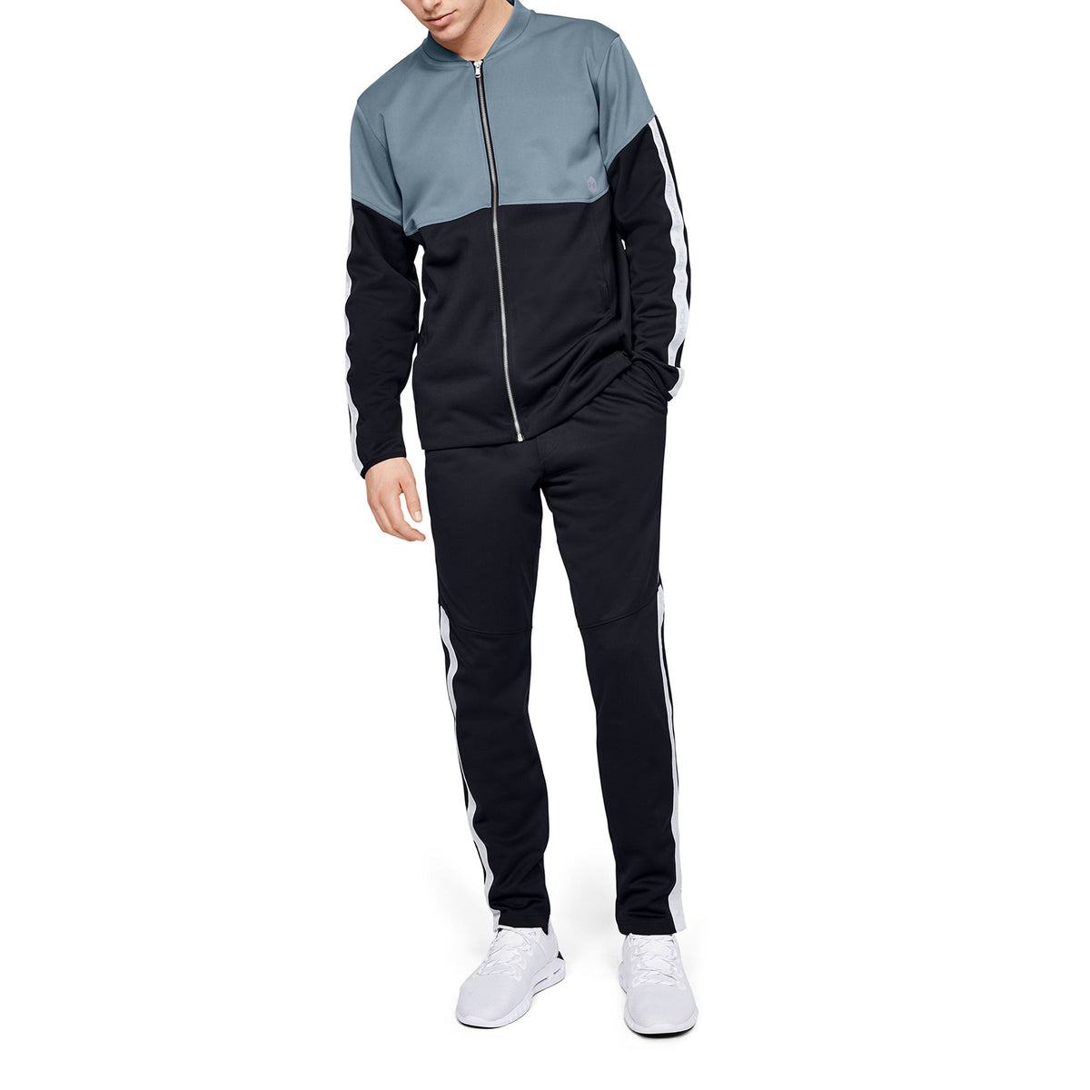 Chaqueta tejida para calentamiento Athlete Recover para hombre